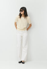 Essential Wool Cashmere Cherub Sweater - SEASIDE CREAM