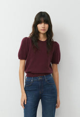Essential Wool Cashmere Cherub Sweater - GALA PLUM