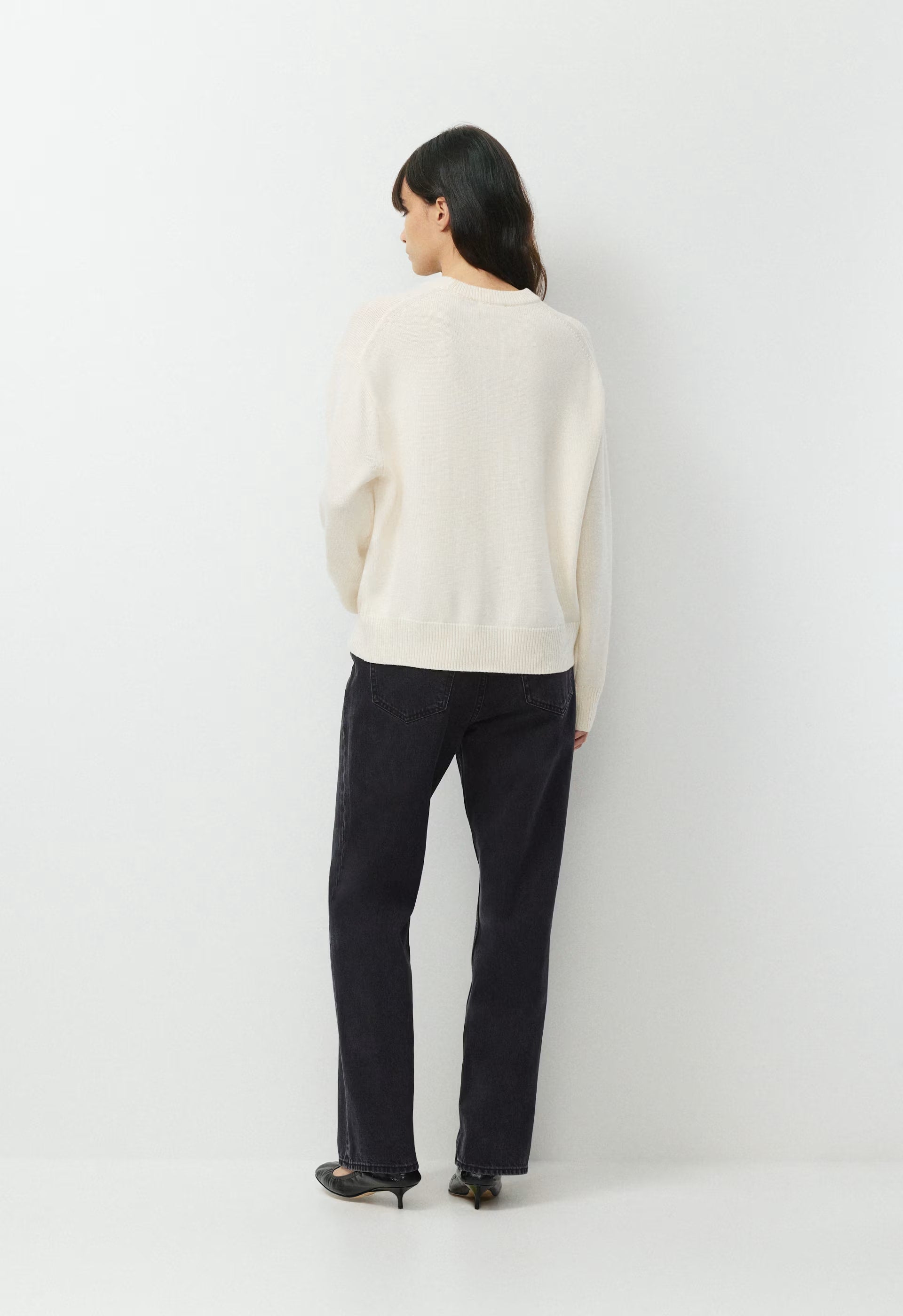 Essential Merino Wool View Sweater - LIGHT BIRCH