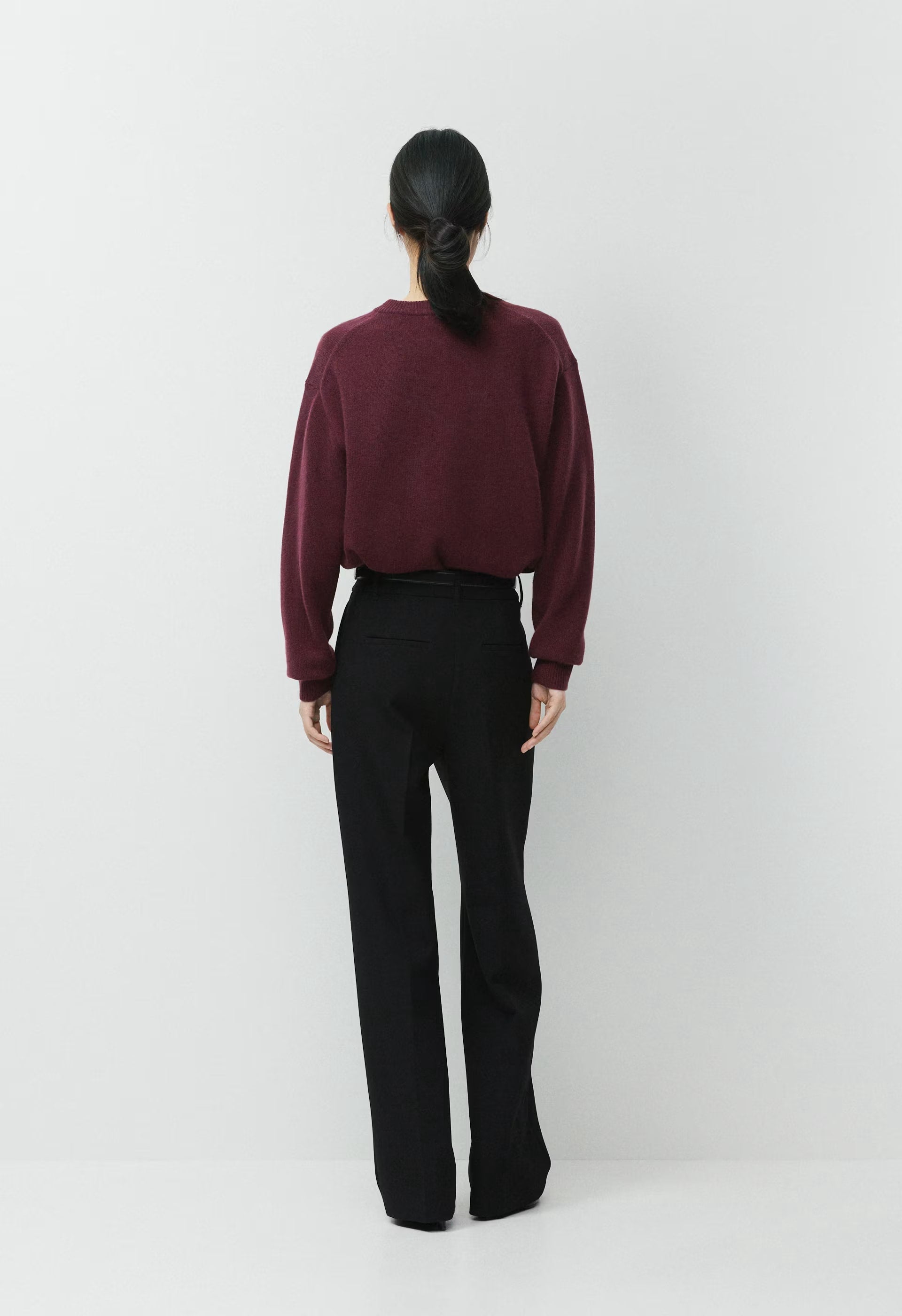 Essential Cashmere Acclaim Cardigan - GALA PLUM