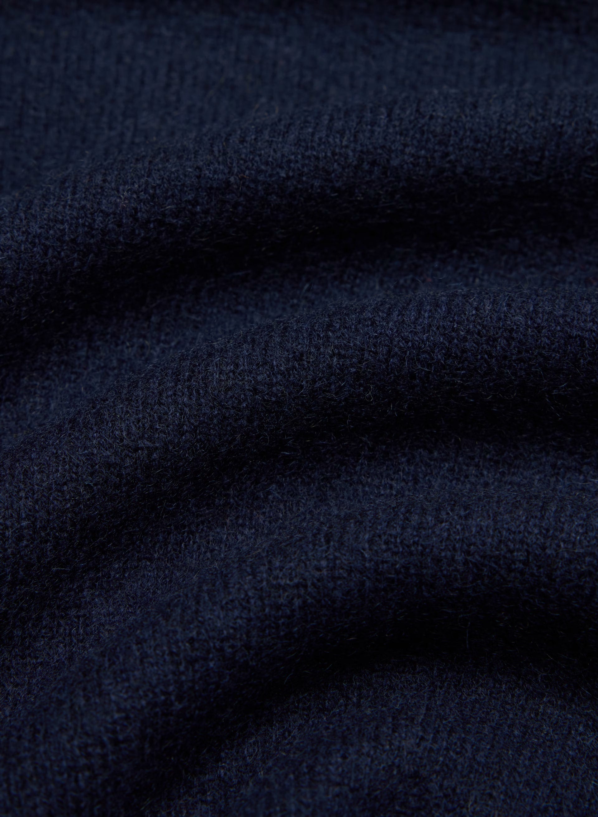 Bare Cashmere Bloor Shortsleeve Sweater - ADMIRAL NAVY