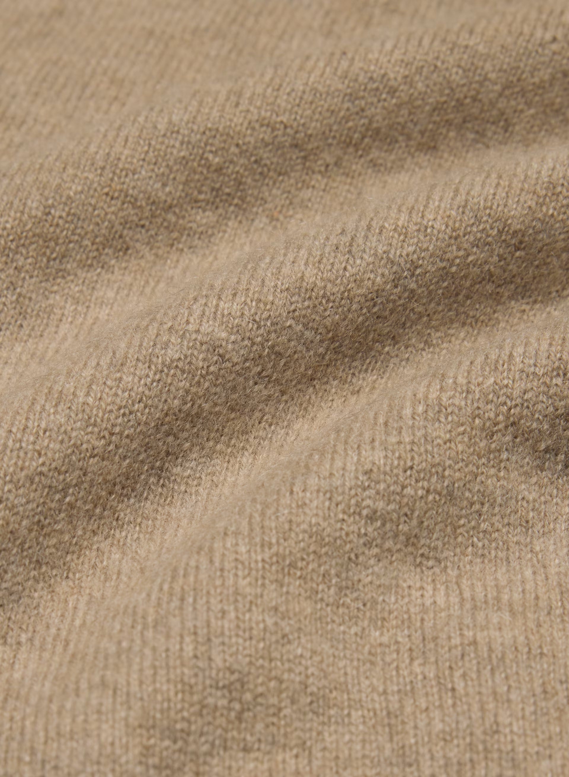 Bare Cashmere Cellini Sweater - HEATHER NOMAD TAUPE
