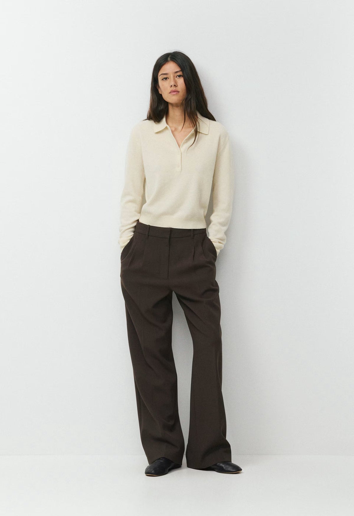 Bare Cashmere Cellini Sweater - SEASIDE CREAM