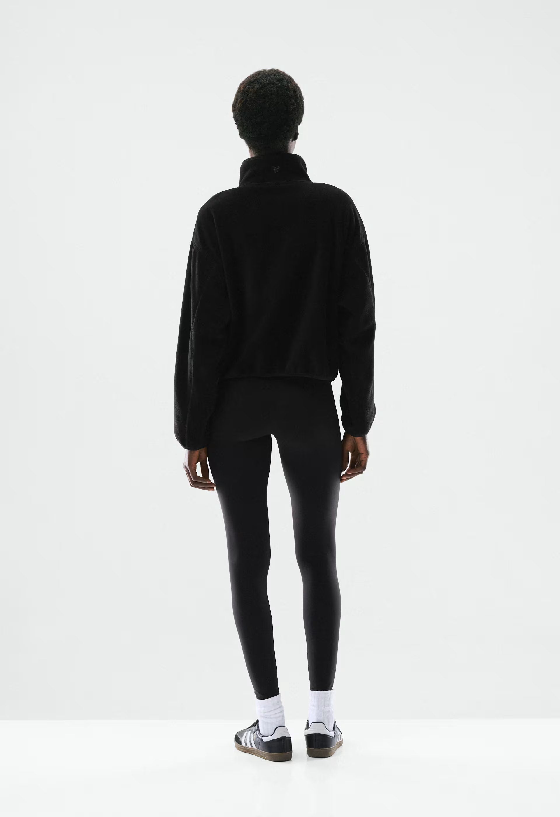 Terrain 1/2 Zip - Bigfoot Fleece - BLACK