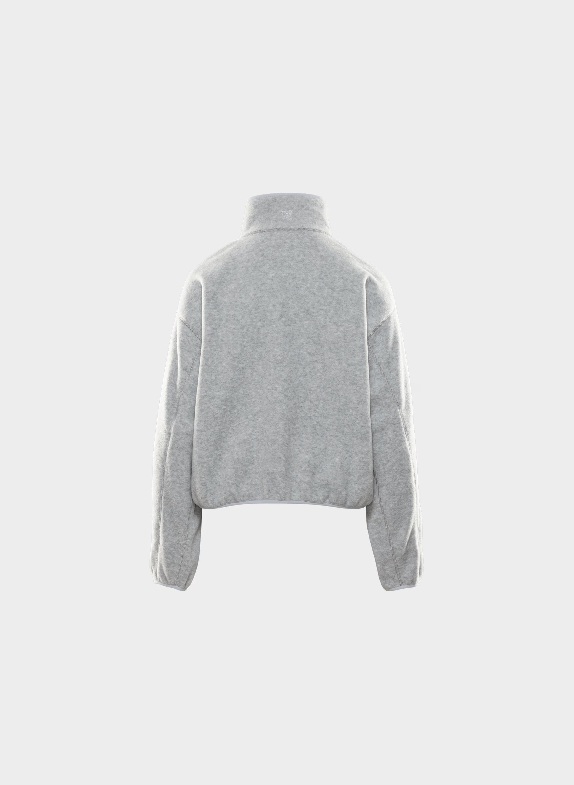 Terrain 1/2 Zip - Bigfoot Fleece - HEATHER DOVER GREY