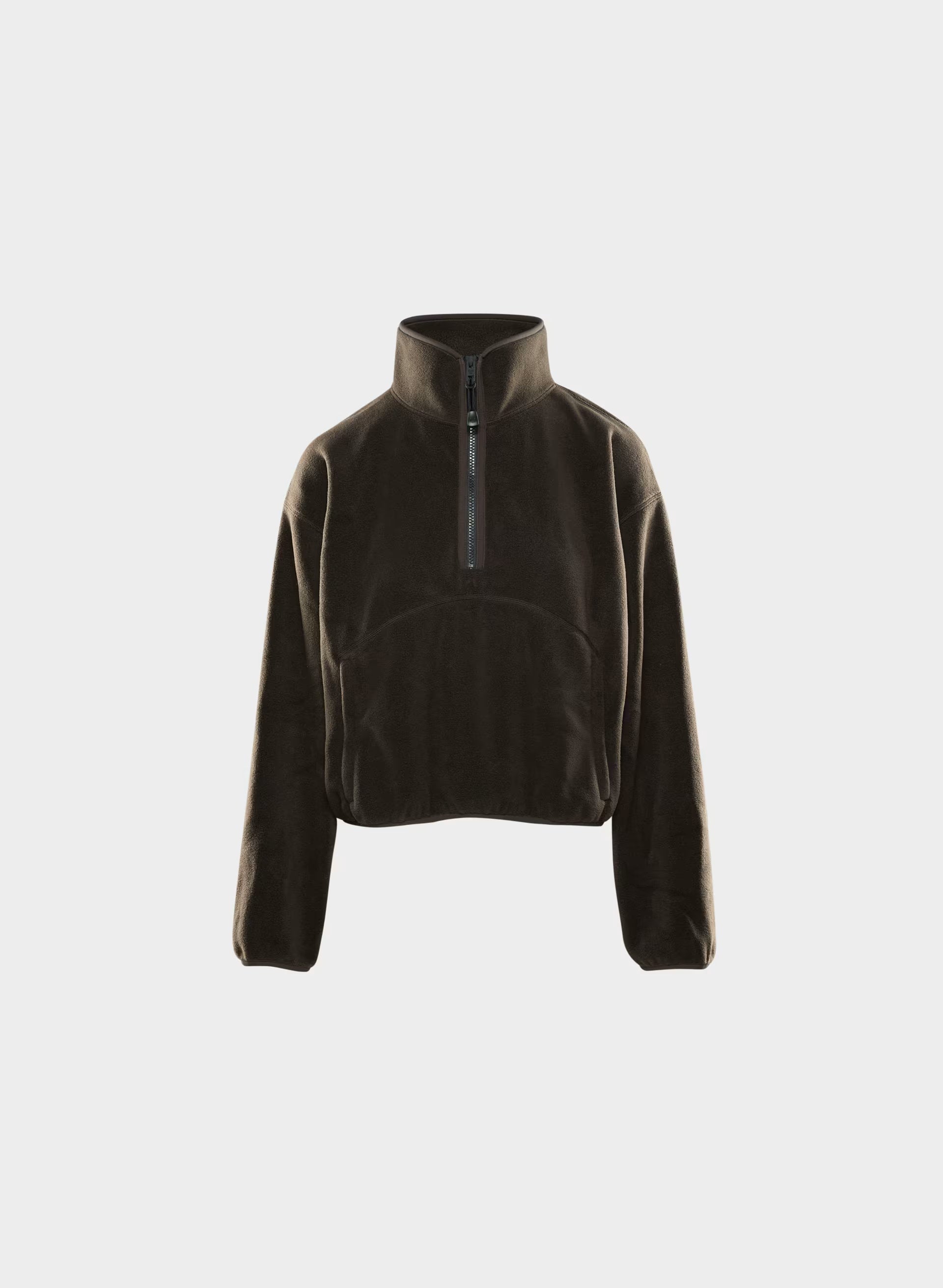 Terrain 1/2 Zip - Bigfoot Fleece - CACAO NIB BROWN