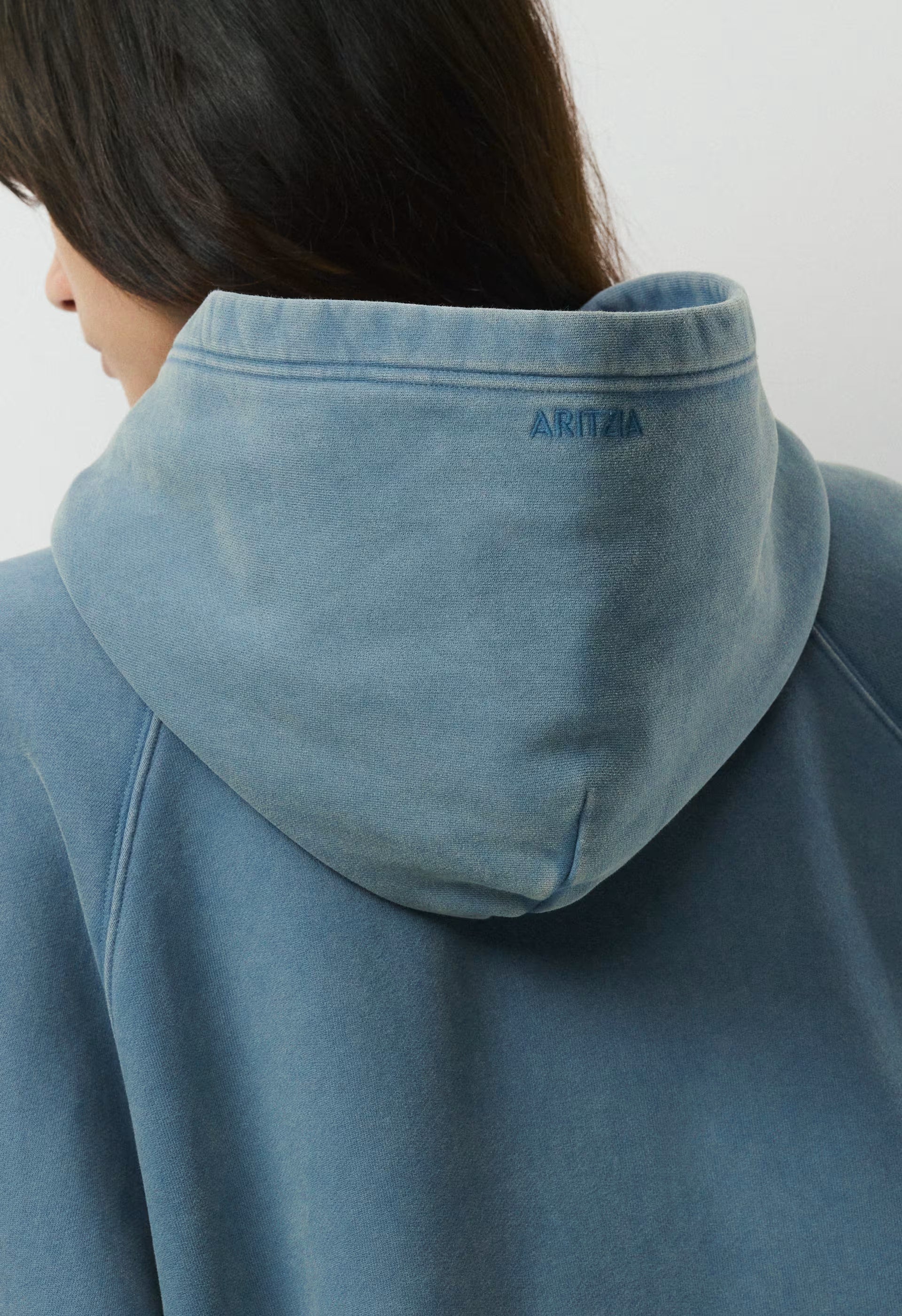 Cozy Sweatfleece Mega Raglan™ Hoodie - LIVED-IN BLUE MIRAGE