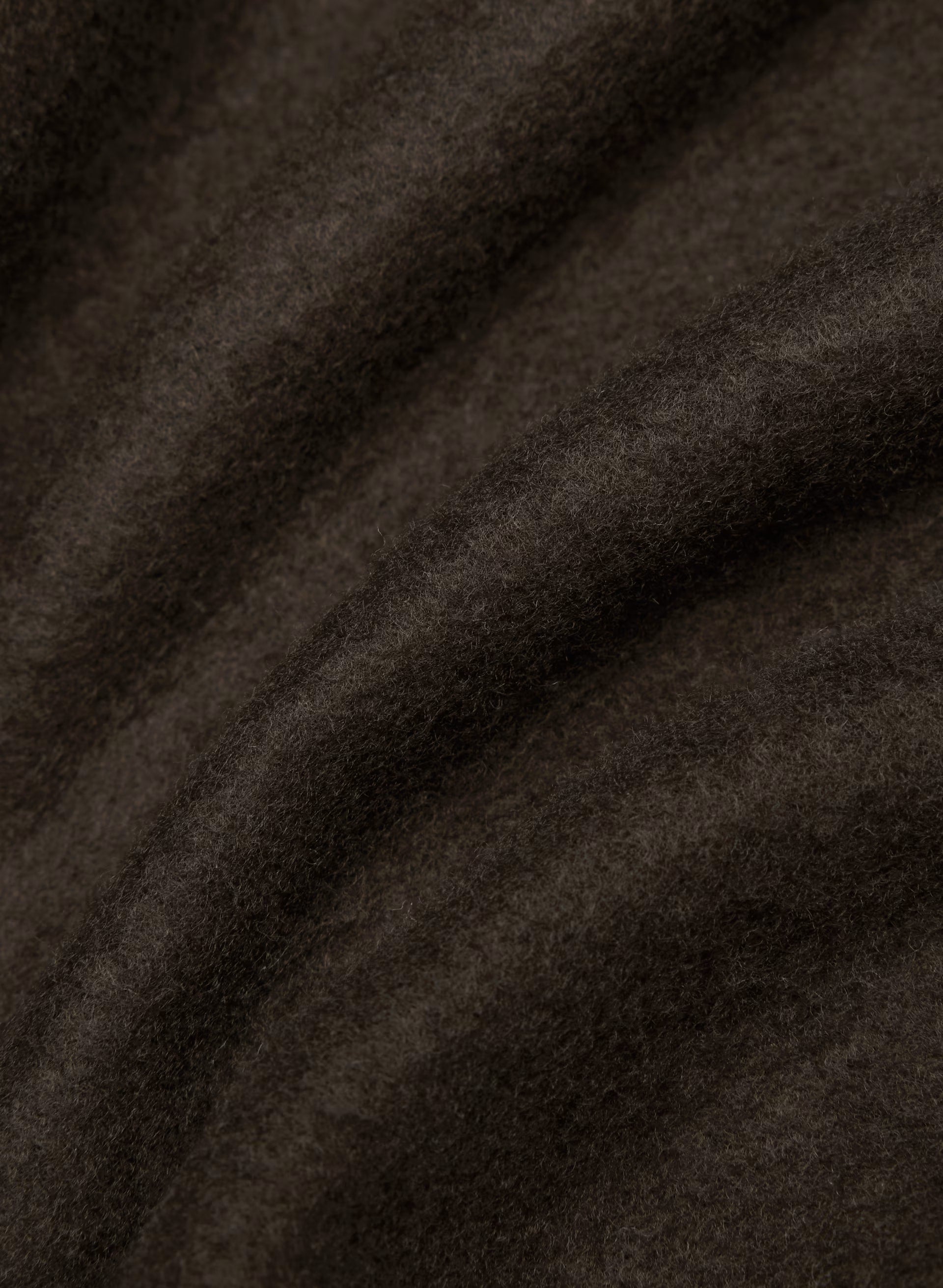 Cozy Sweatfleece Mega Raglan™ Funnel Neck - CACAO NIB BROWN