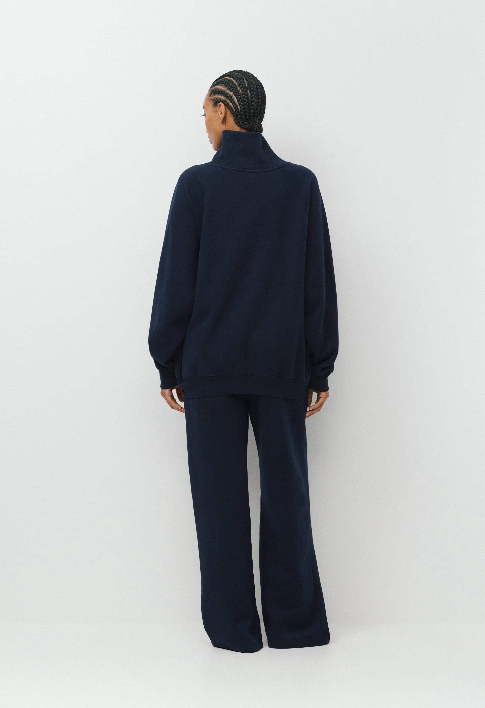 Cozy Sweatfleece Mega Raglan™ Funnel Neck - ADMIRAL NAVY