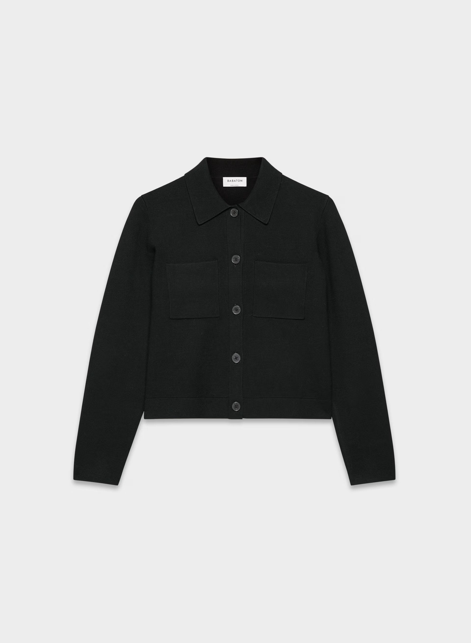 Society Cardigan - Wonder Yarn - BLACK