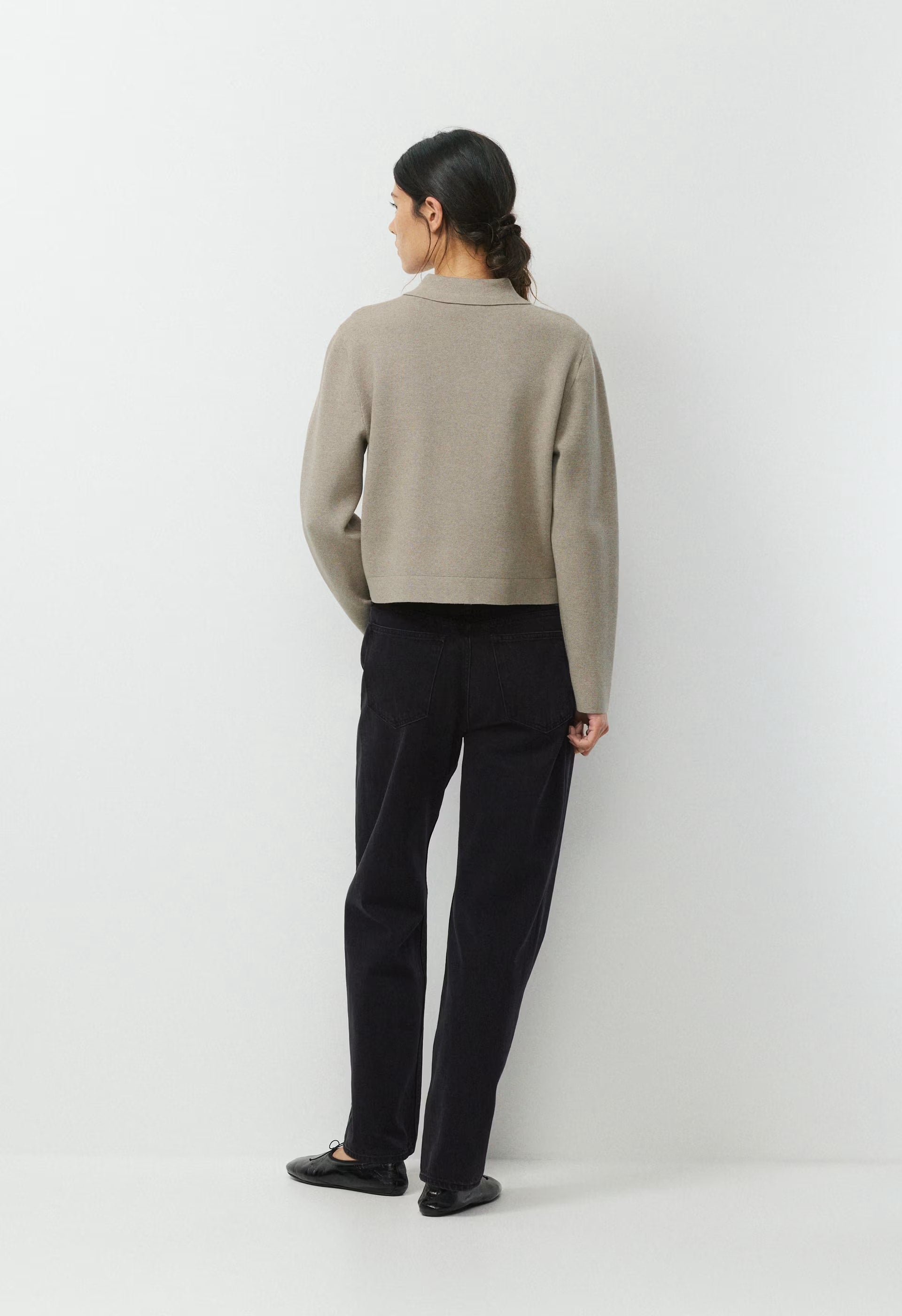 Society Cardigan - Wonder Yarn - HEATHER NOMAD TAUPE