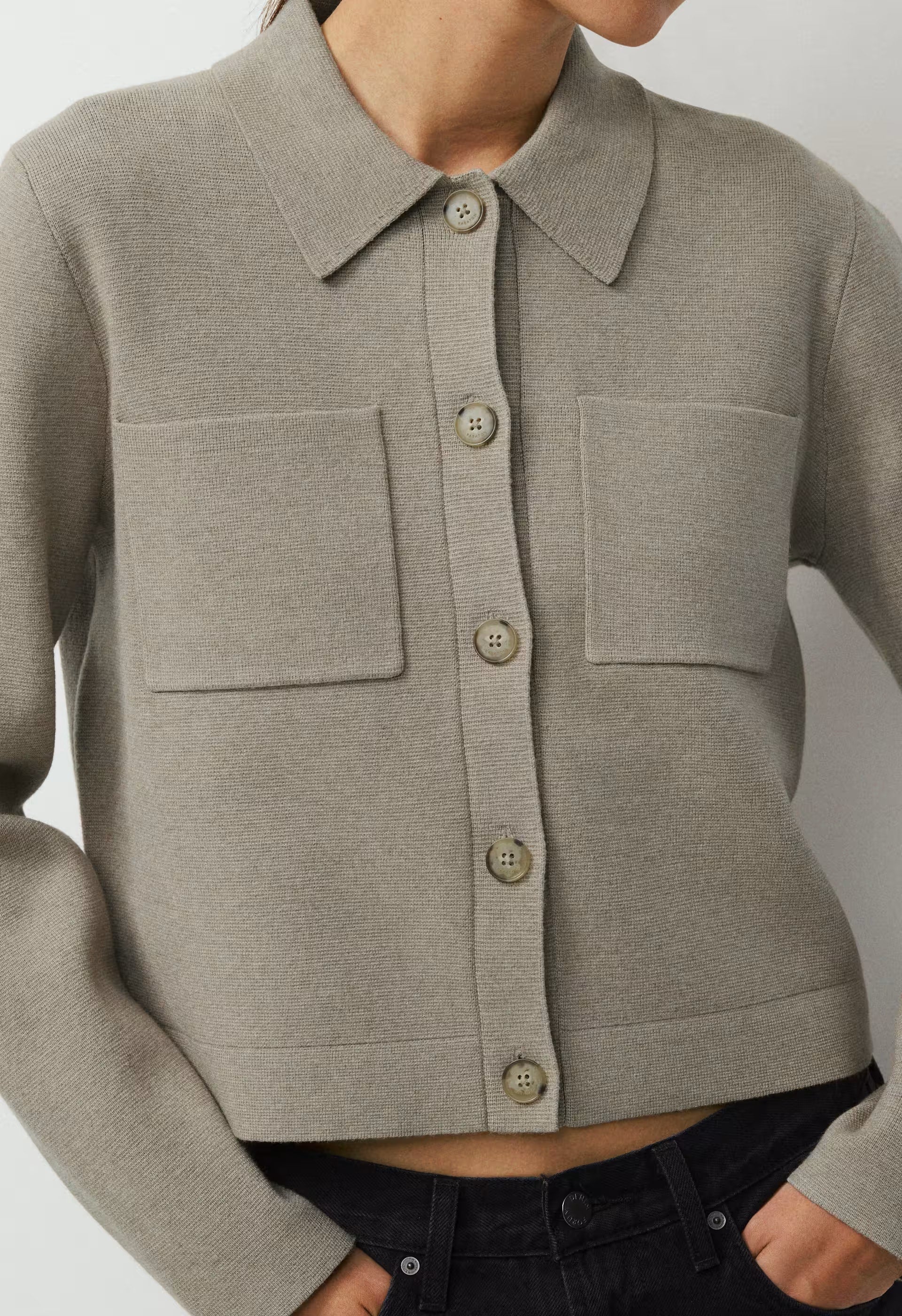 Society Cardigan - Wonder Yarn - HEATHER NOMAD TAUPE