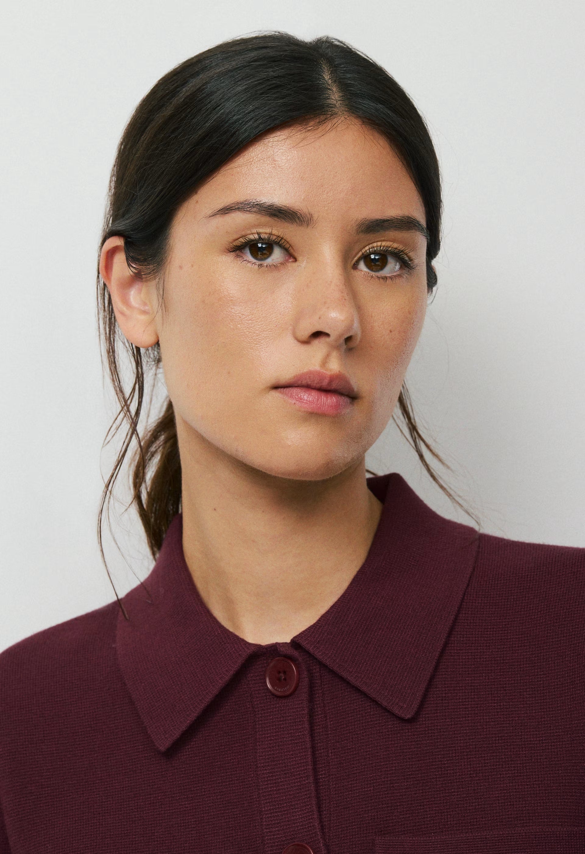 Society Cardigan - Wonder Yarn - GALA PLUM