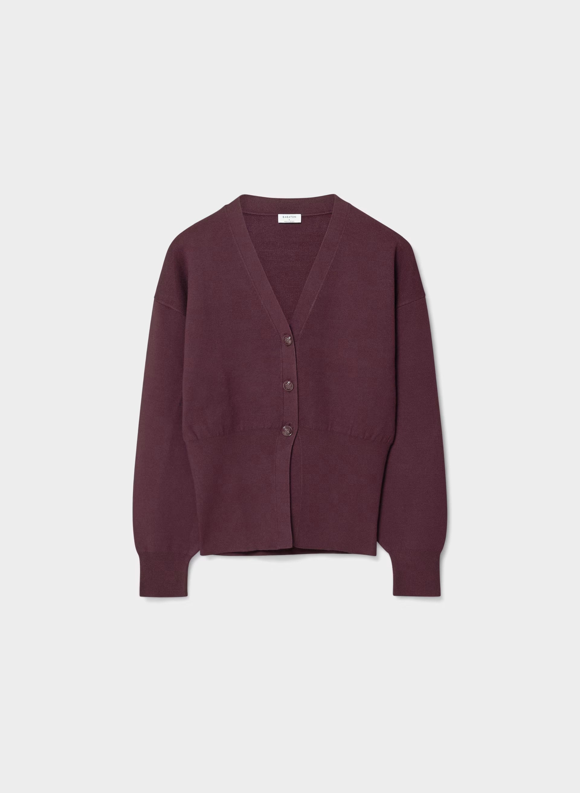 Tribeca Cardigan - Wonder Yarn - GALA PLUM
