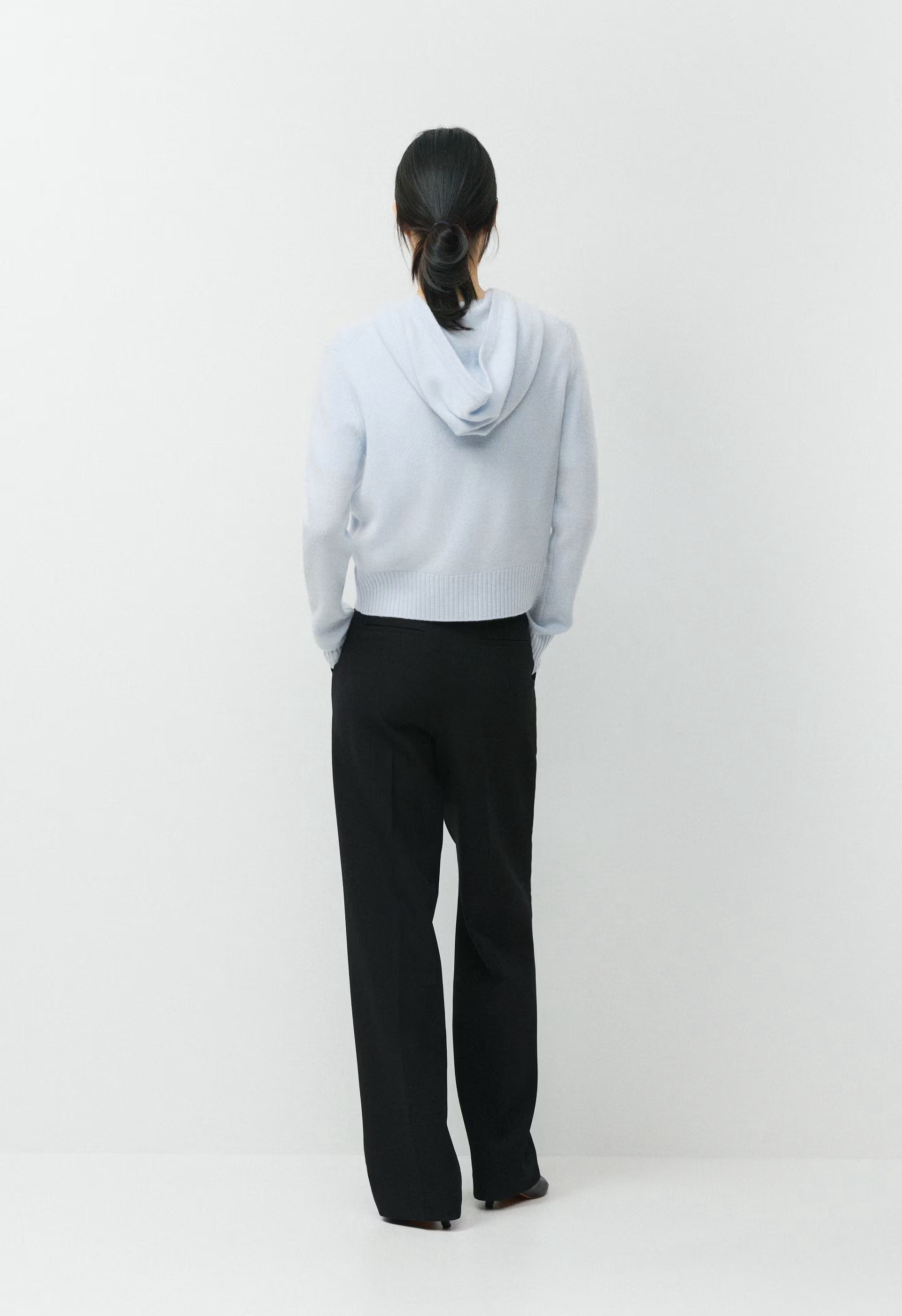 Essential Cashmere Idyllic Zip Hoodie - PLEIN AIR