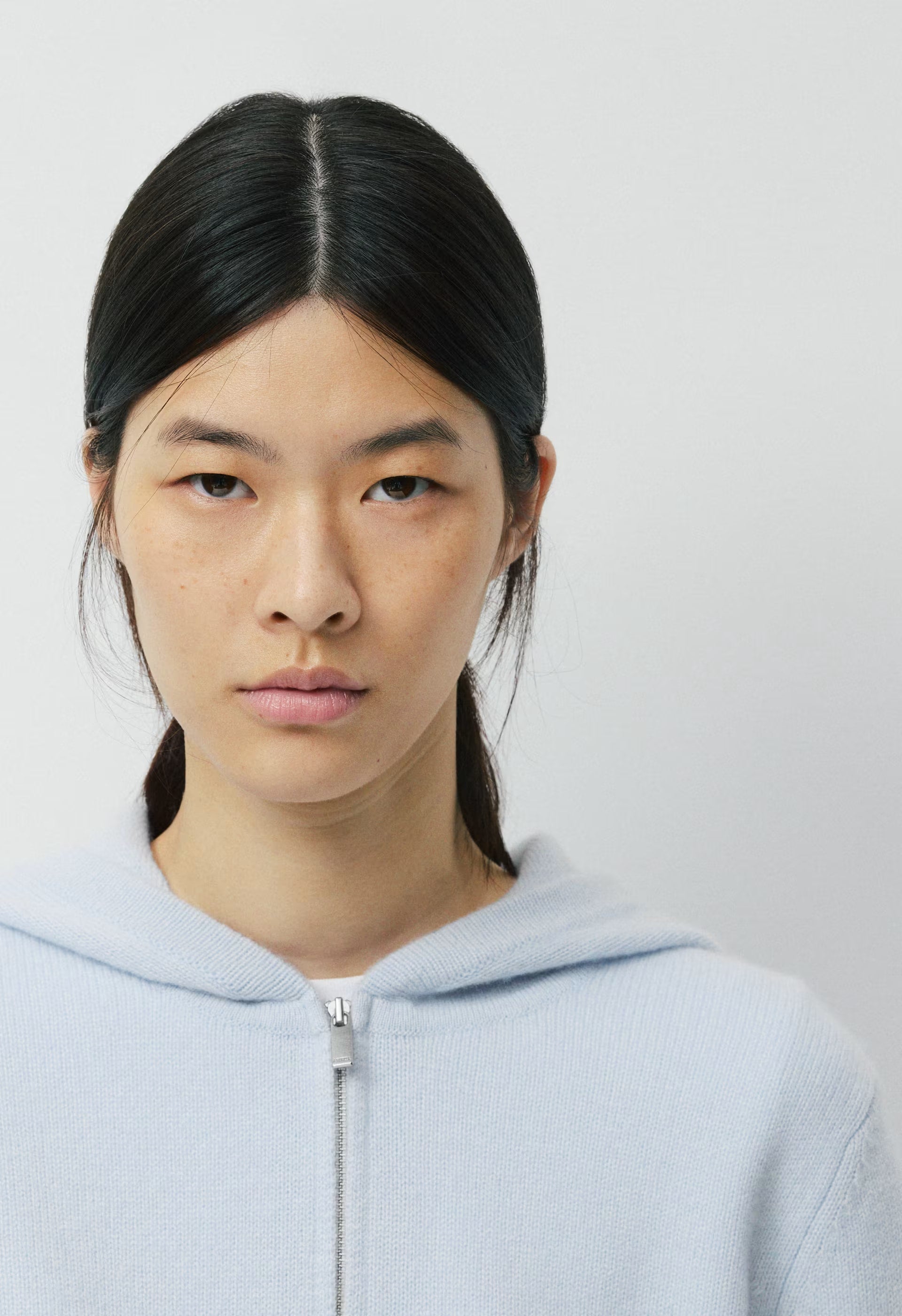 Essential Cashmere Idyllic Zip Hoodie - PLEIN AIR