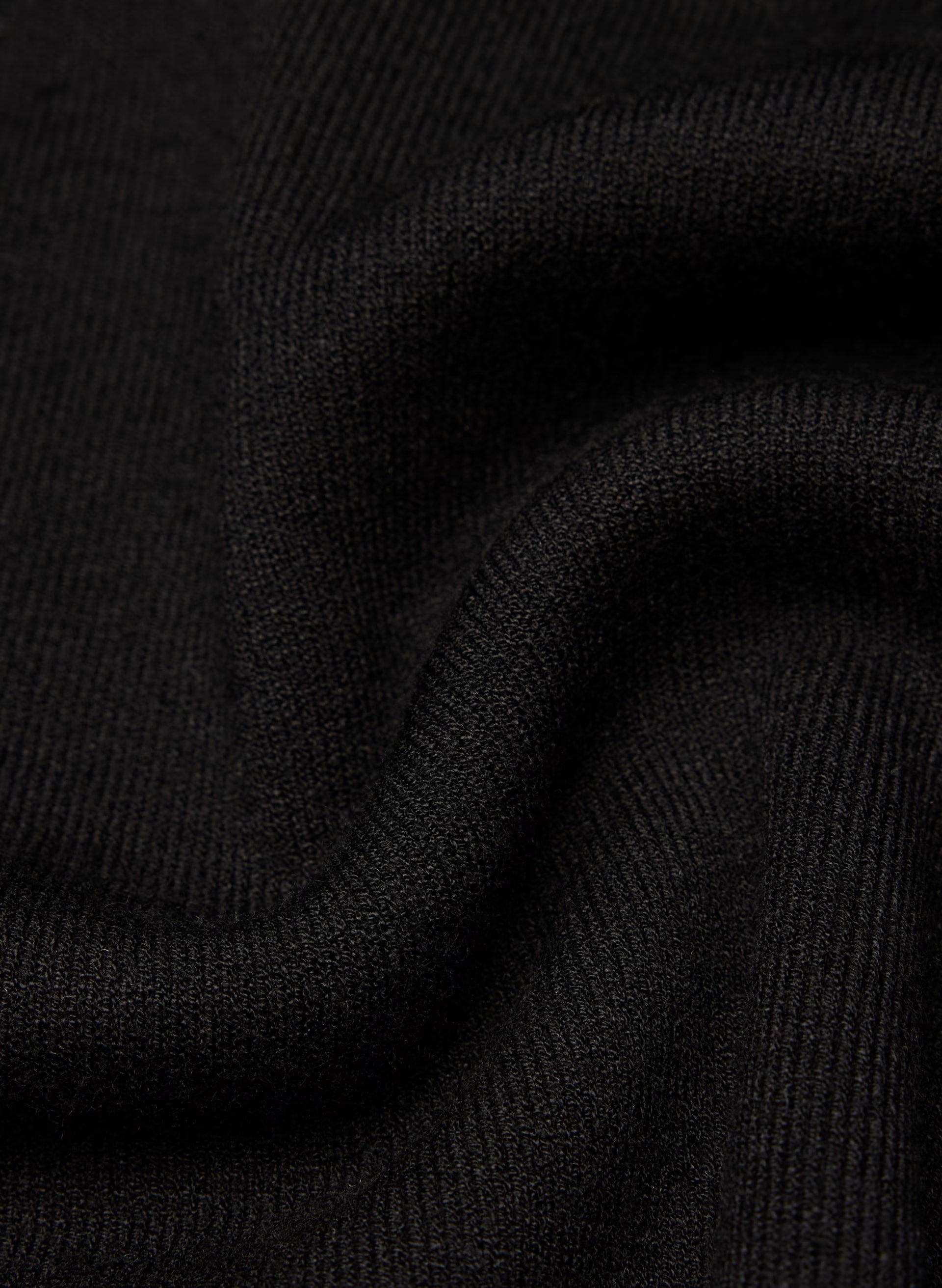 Village Mockneck - Wonder Yarn - BLACK