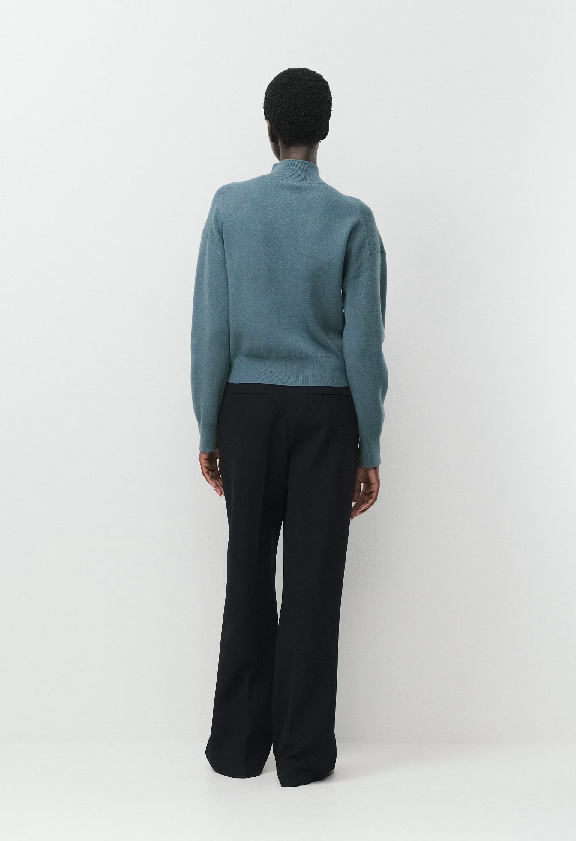 Village Mockneck - Wonder Yarn - BLUE MIRAGE