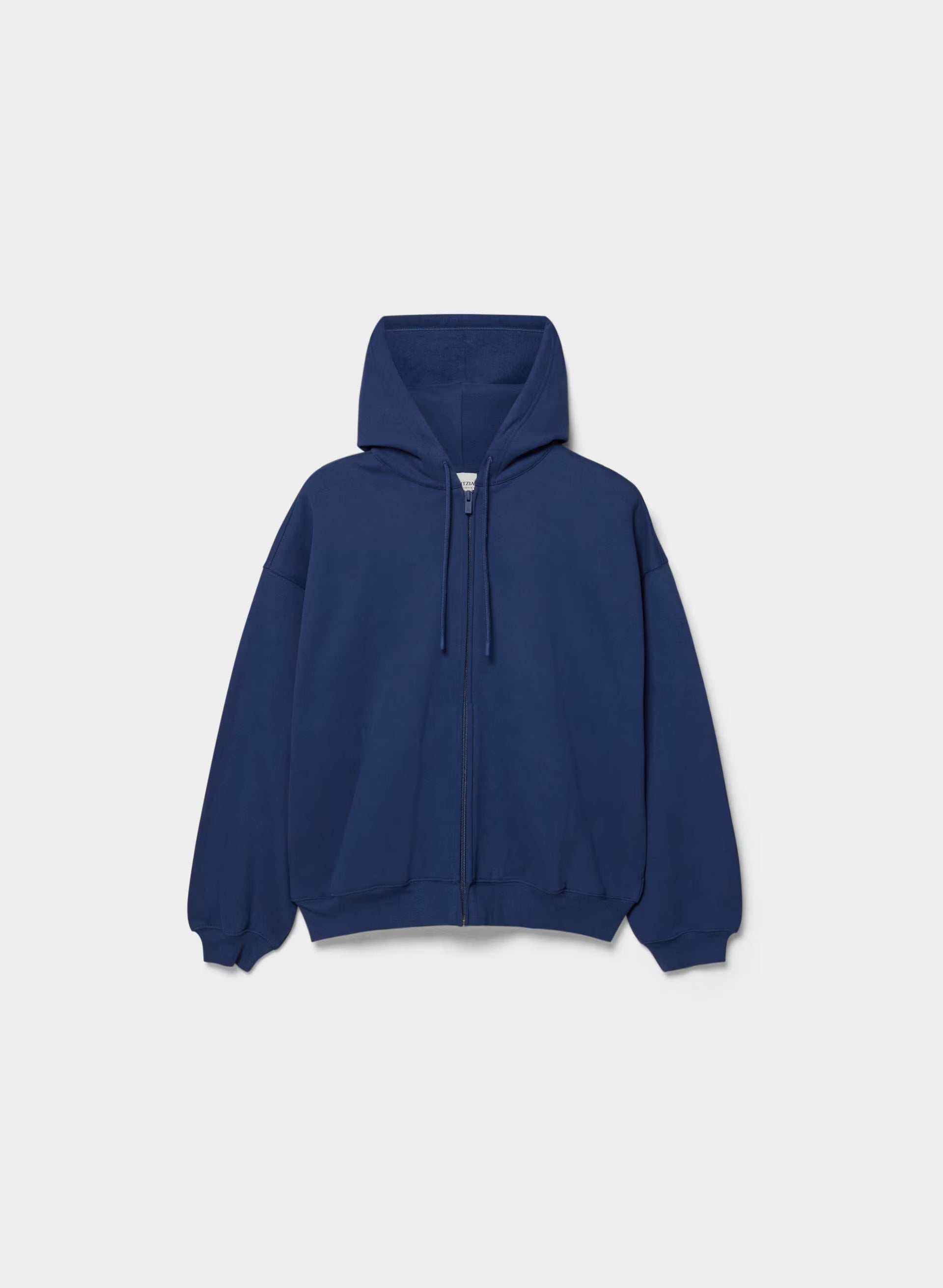 Cozy Sweatfleece Mega Zip Hoodie - BYRON BLUE