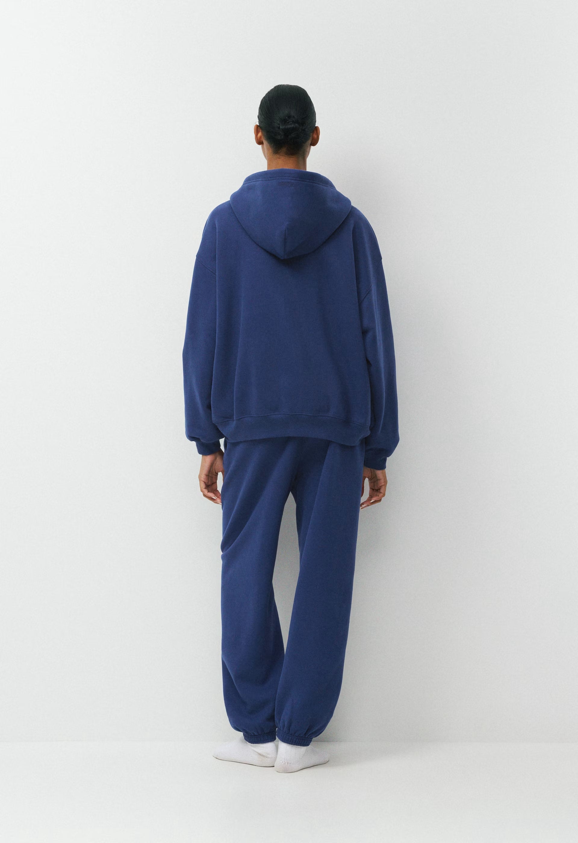 Cozy Sweatfleece Mega Zip Hoodie - BYRON BLUE