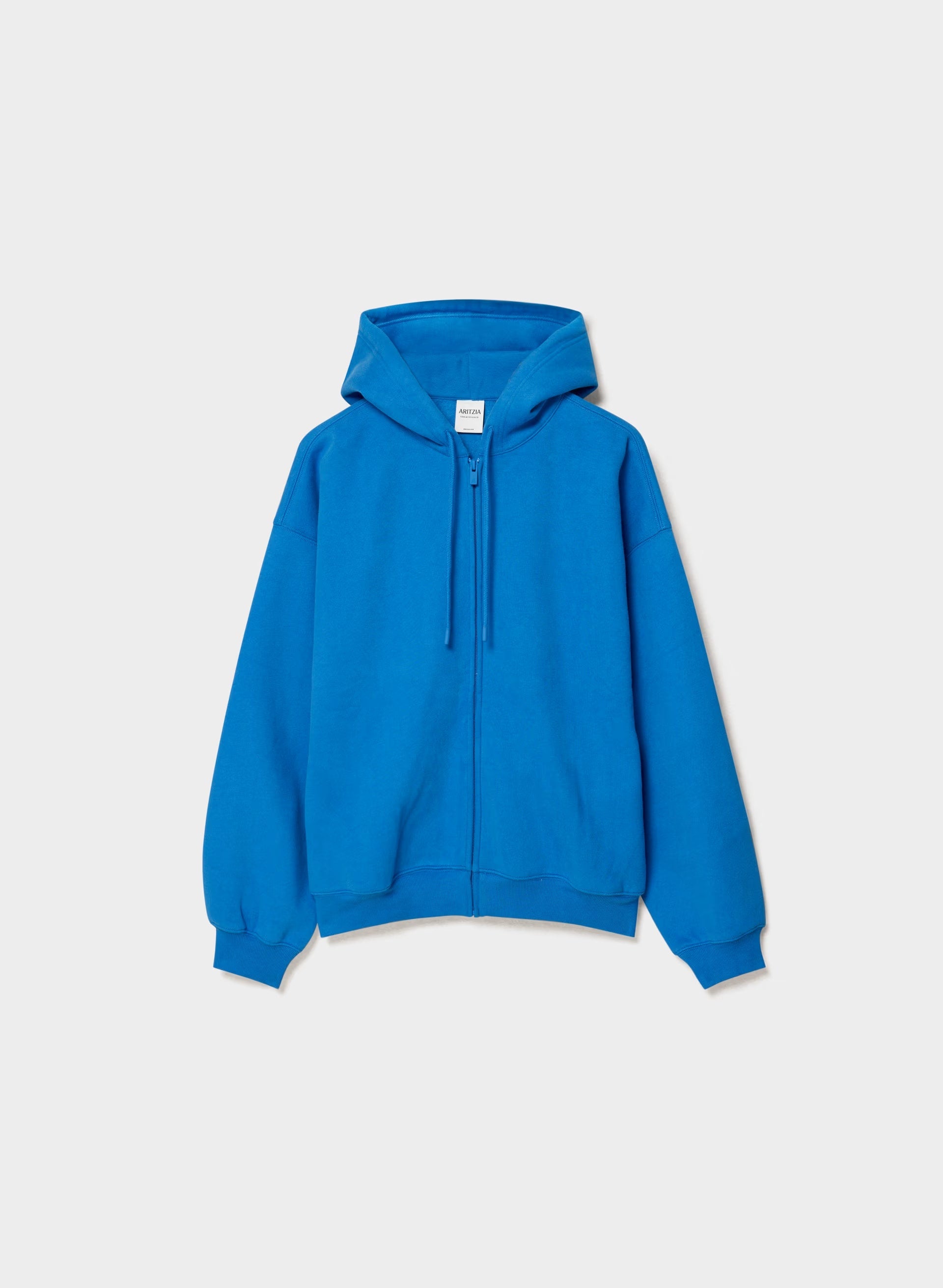 Cozy Sweatfleece Mega Zip Hoodie - LAZULI BLUE