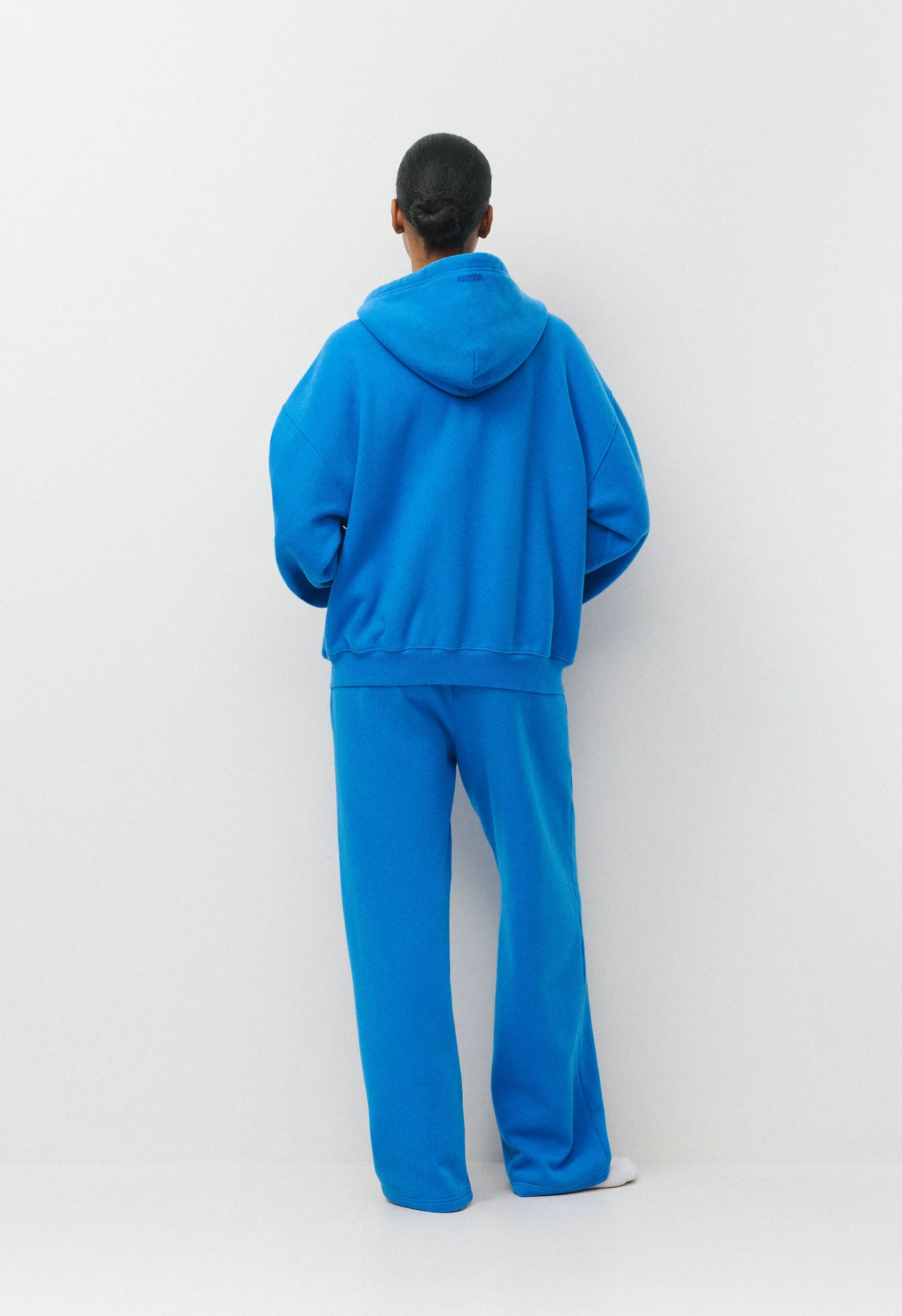 Cozy Sweatfleece Mega Zip Hoodie - LAZULI BLUE