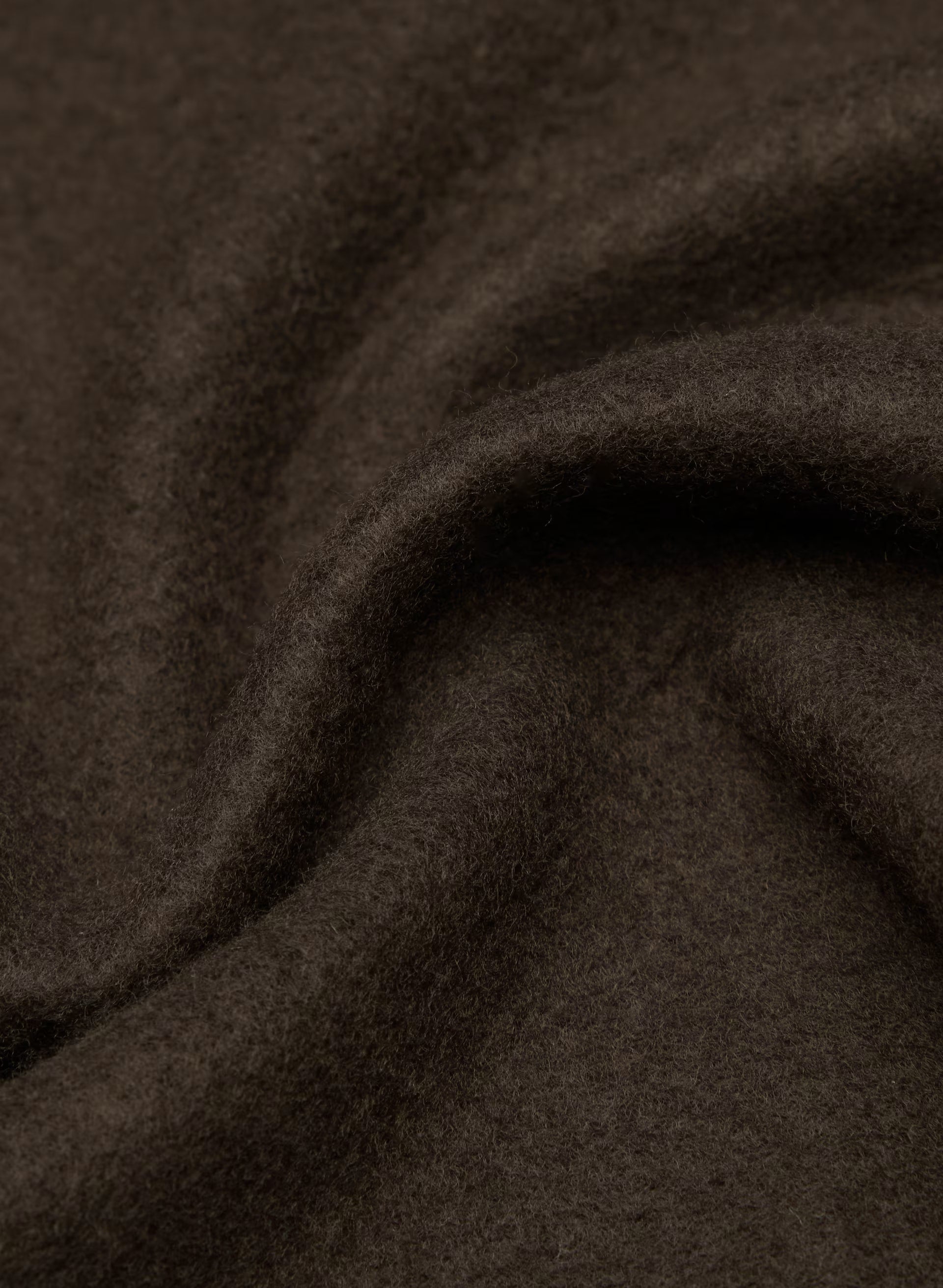 Cozy Sweatfleece Mega Zip Hoodie - CACAO NIB BROWN