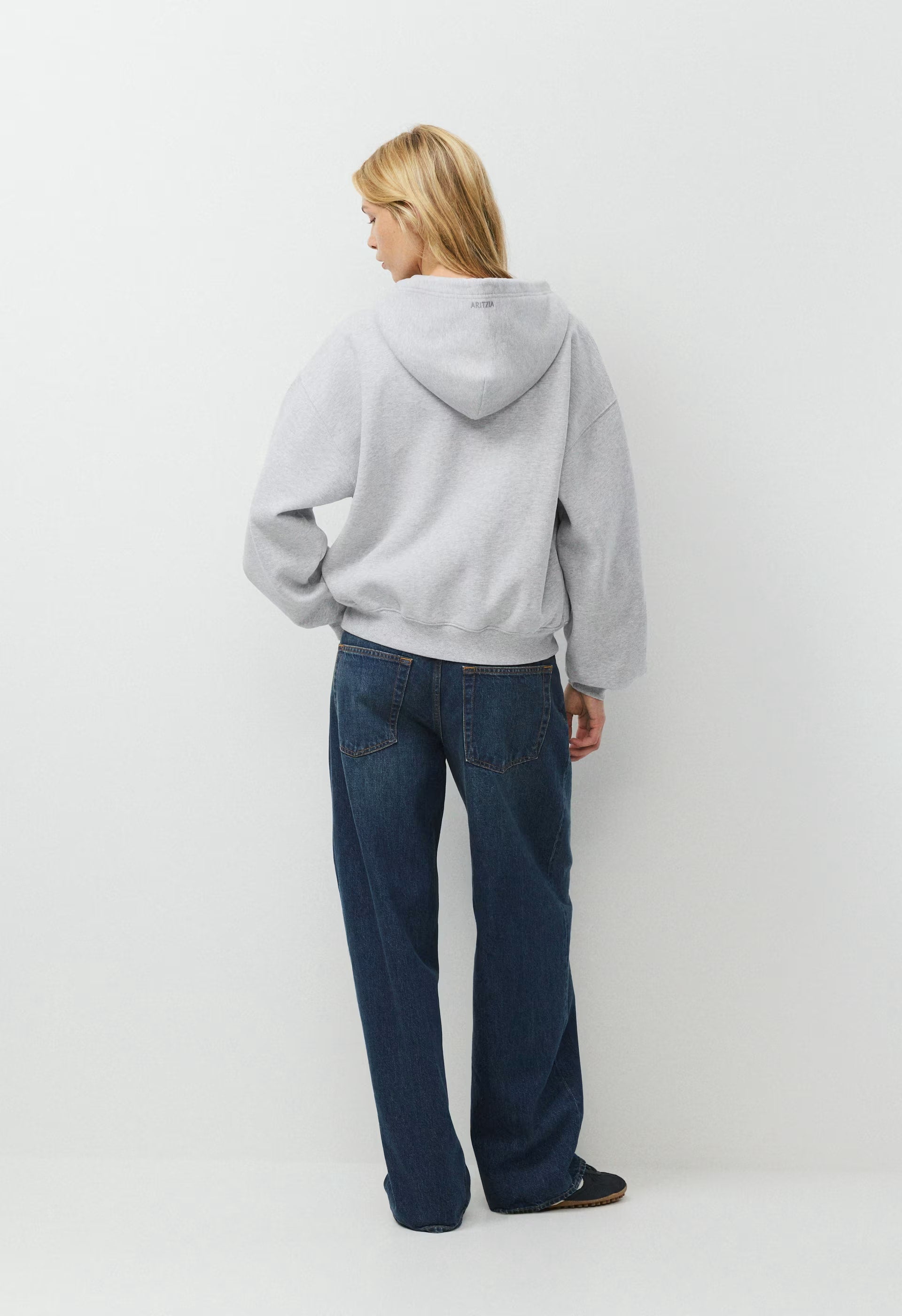 Cozy Sweatfleece Mega Zip Hoodie - HEATHER CHROME