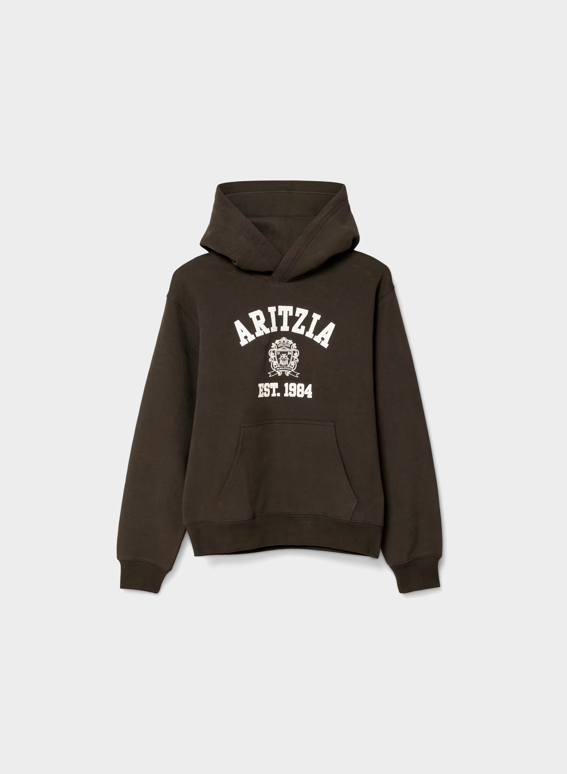 Cozy Sweatfleece Perfect Hoodie - CACAO NIB BRN/LT BIRCH