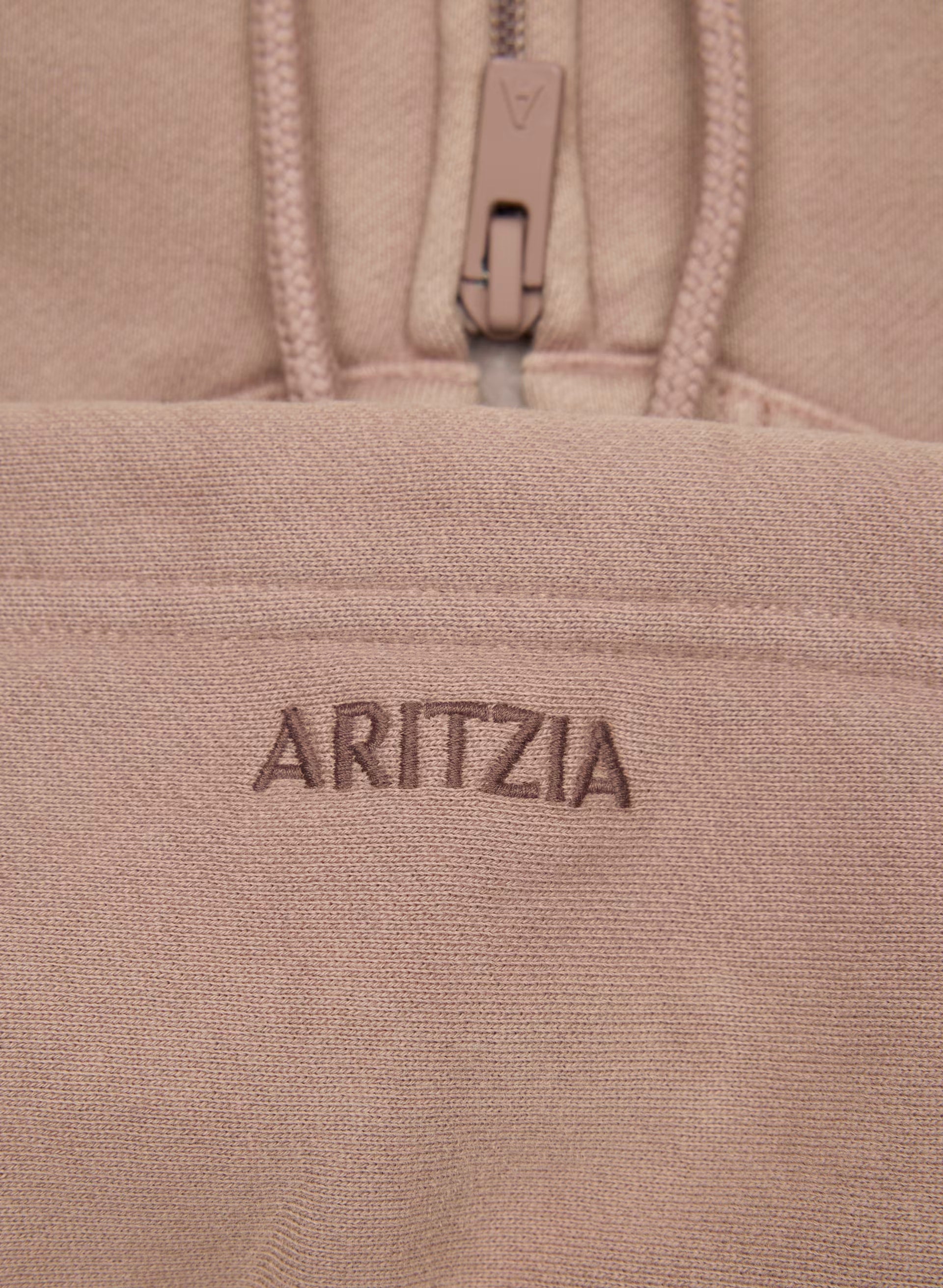 Cozy Sweatfleece Mega Zip Hoodie - LIVED-IN DUSTY MAUVE