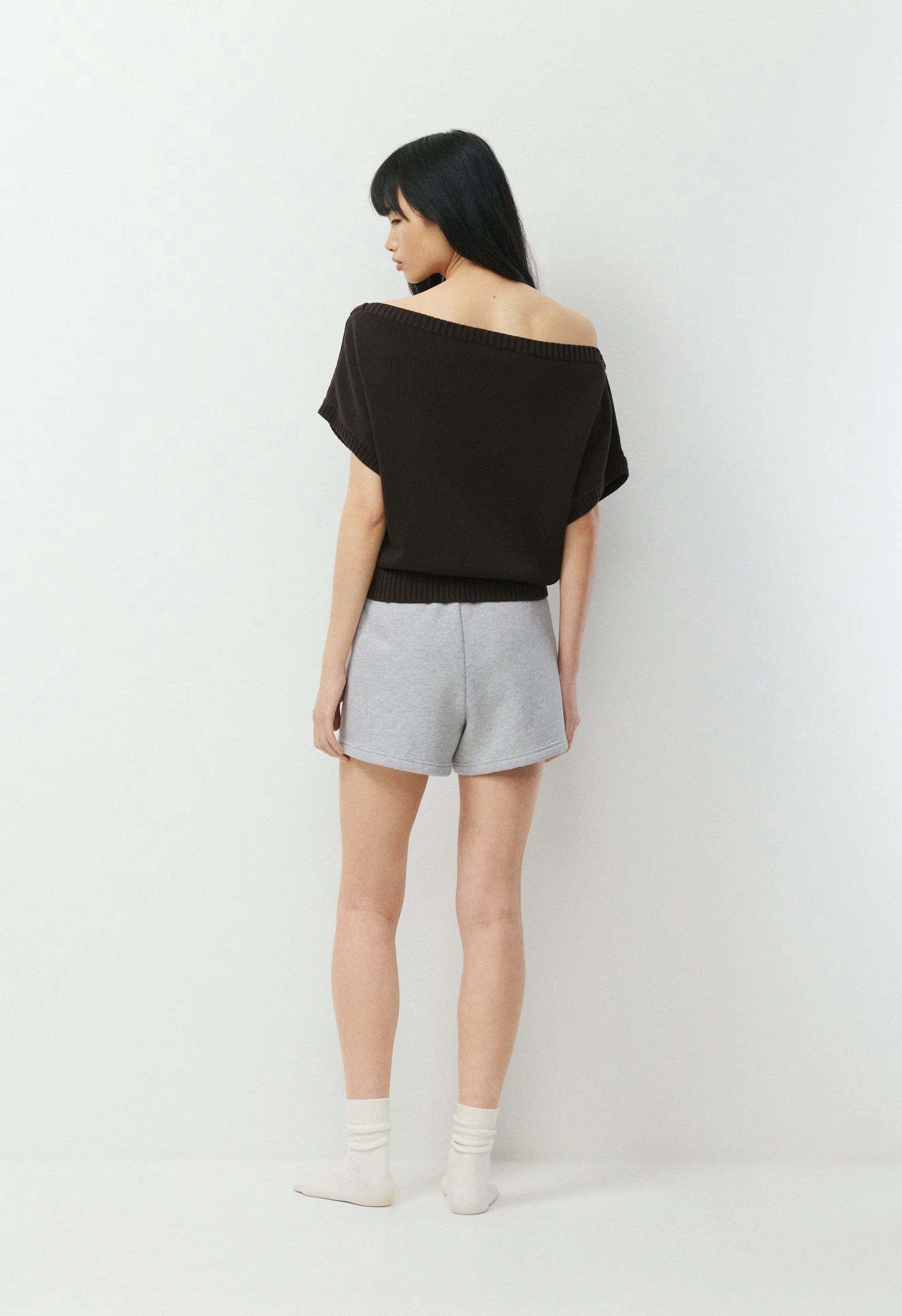 Essential Sky Cotton™ Hermosa Top - CACAO NIB BROWN