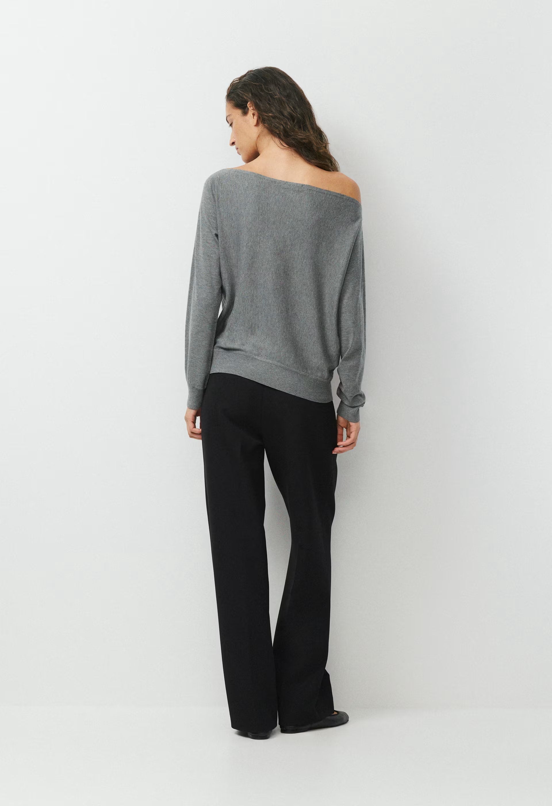 Inspiration Sweater - Wonder Yarn - HEATHER DARK GREY