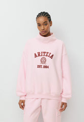 Cozy Sweatfleece Mega Funnel Neck - MAGNOLIA/OPERA ROSE