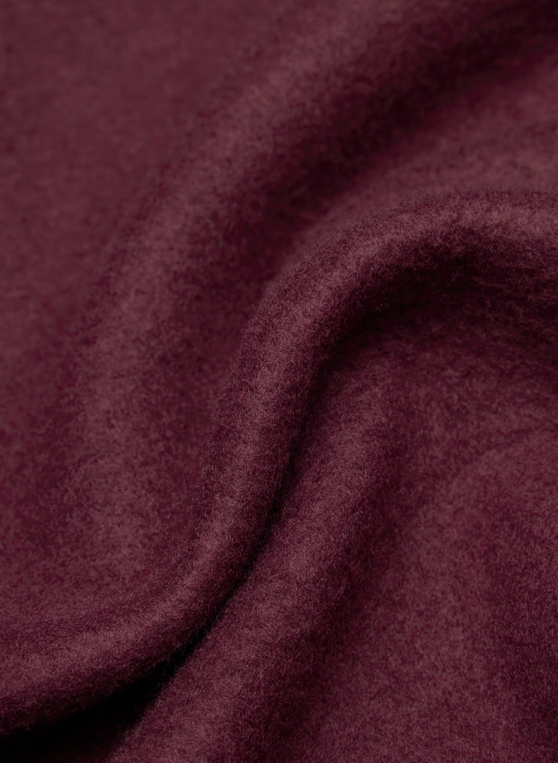 Cozy Sweatfleece Mega Funnel Neck - GALA PLUM/WHT