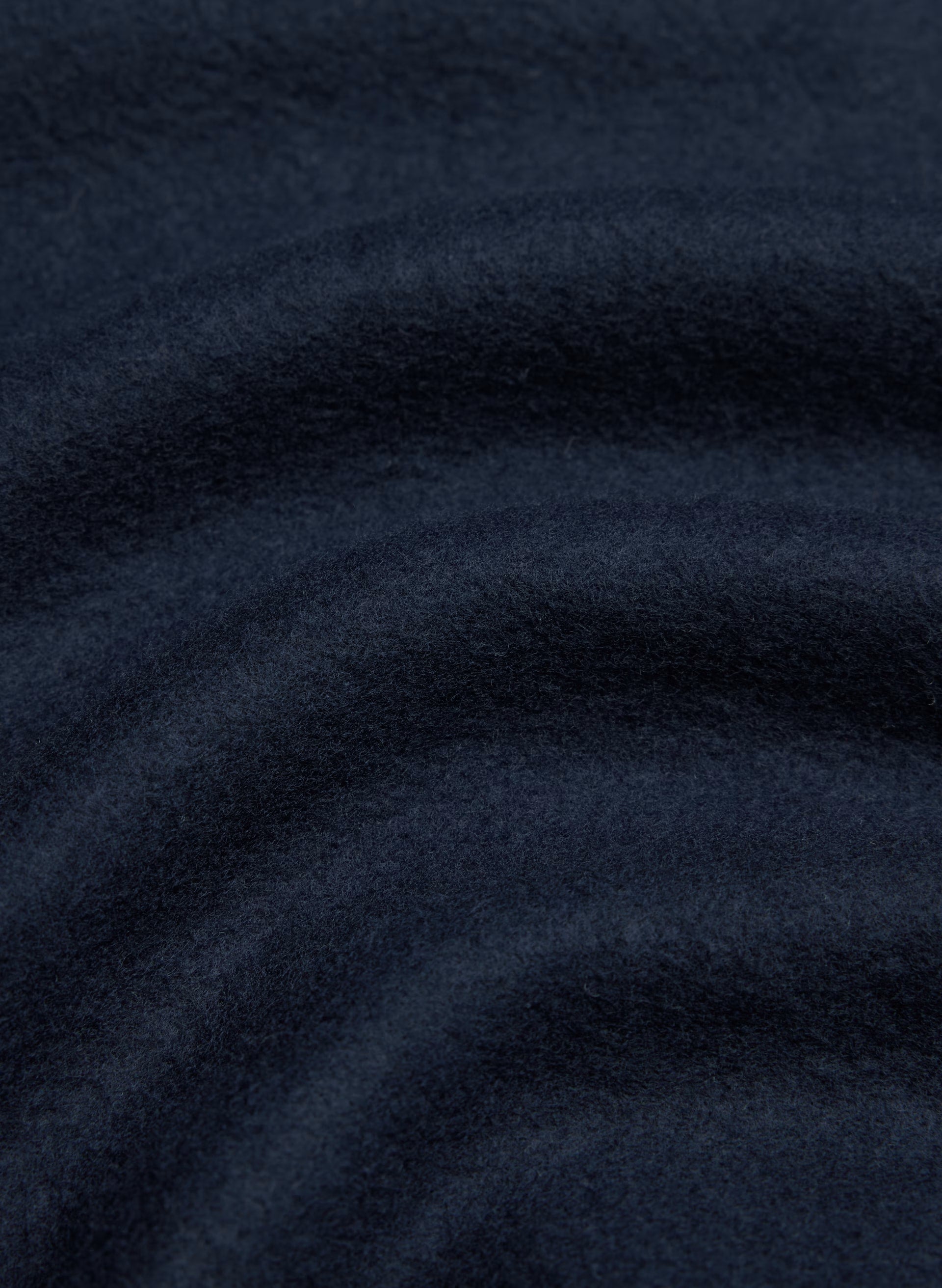 Cozy Sweatfleece BF Off-Shoulder Sweatshirt - ADMIRAL NAVY