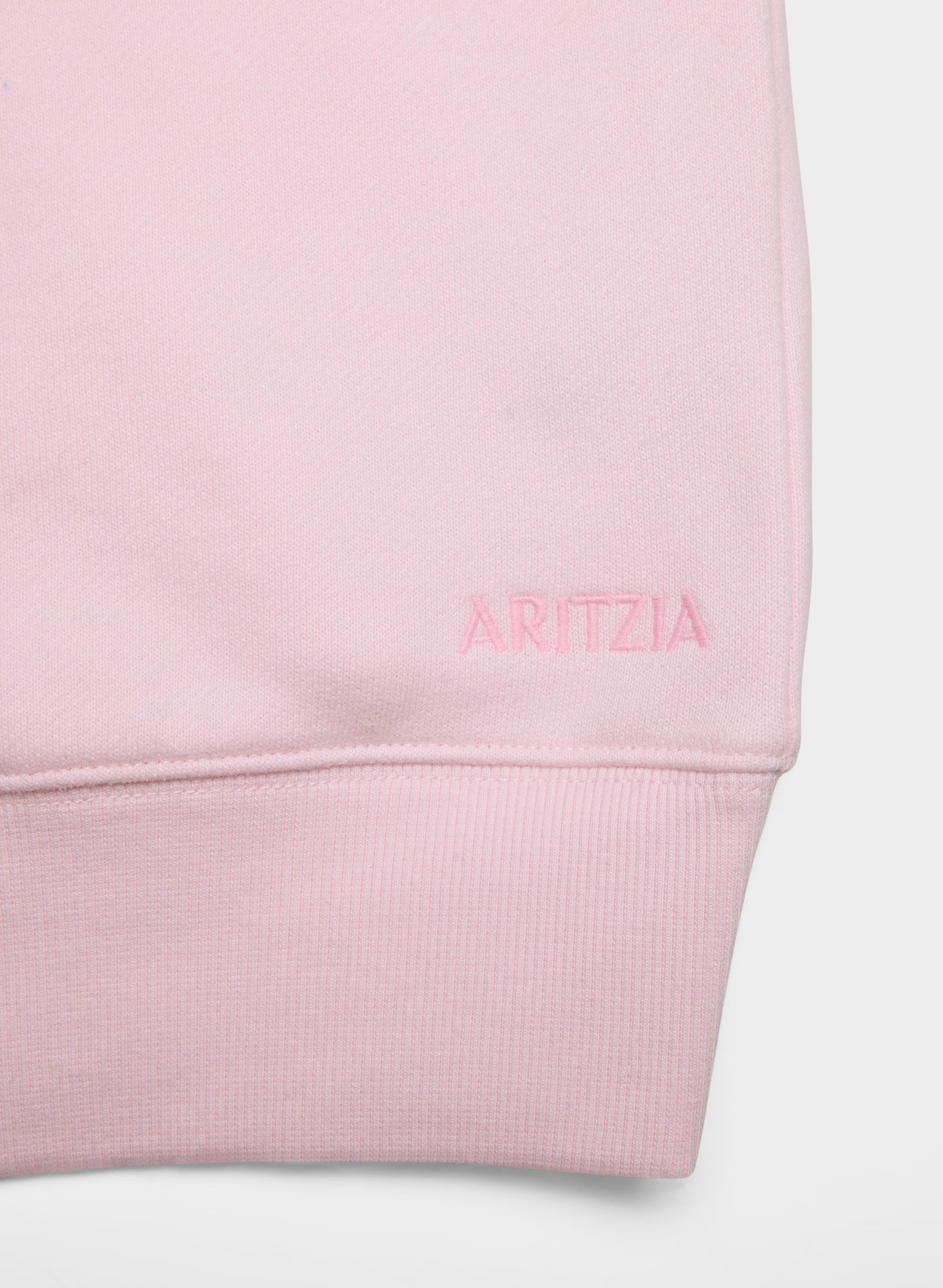 Cozy Sweatfleece BF Off-Shoulder Sweatshirt - MAGNOLIA