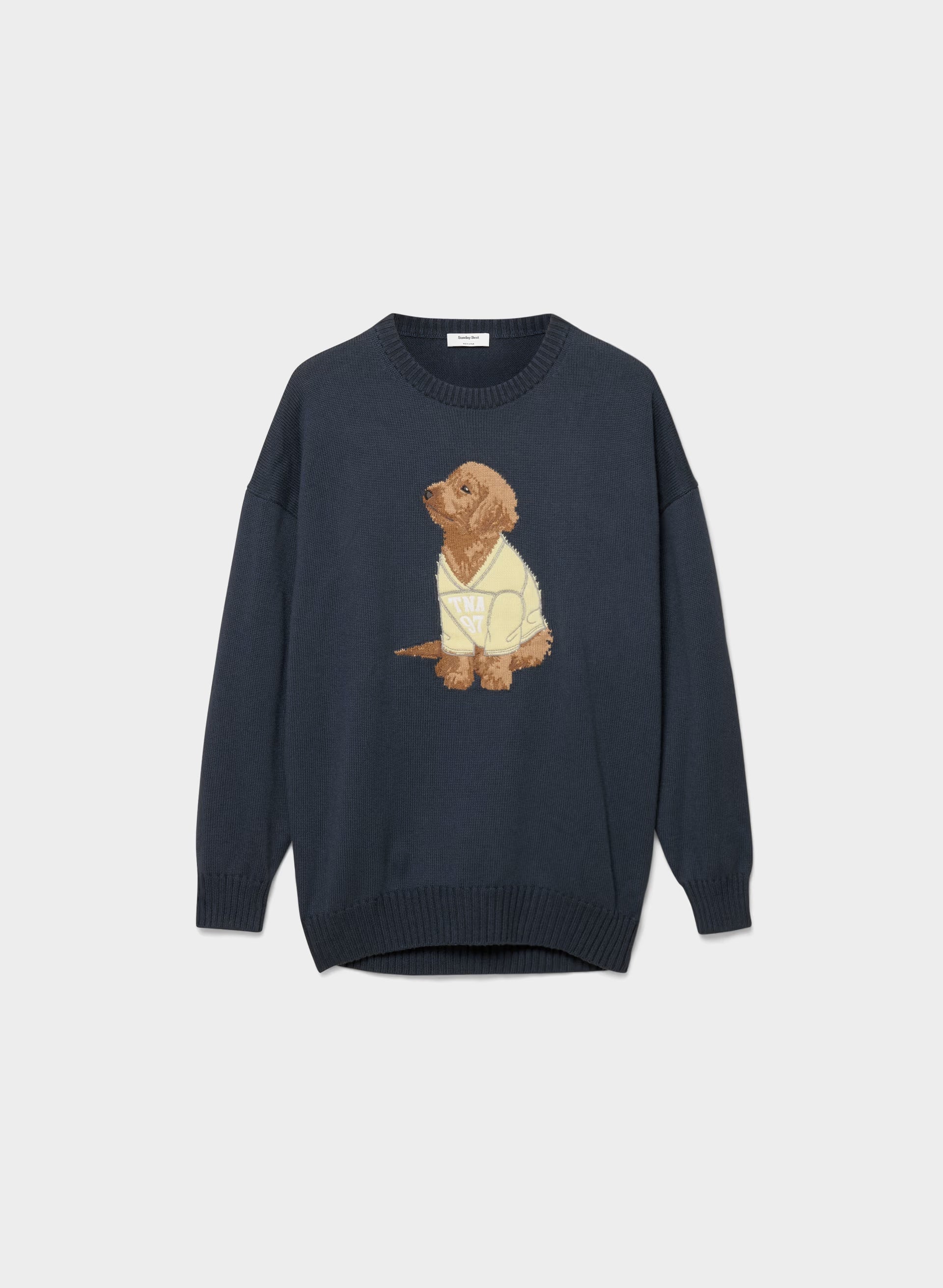 Cotton Charm™ Peggy Icon Sweater - ADMIRAL/HARLEY