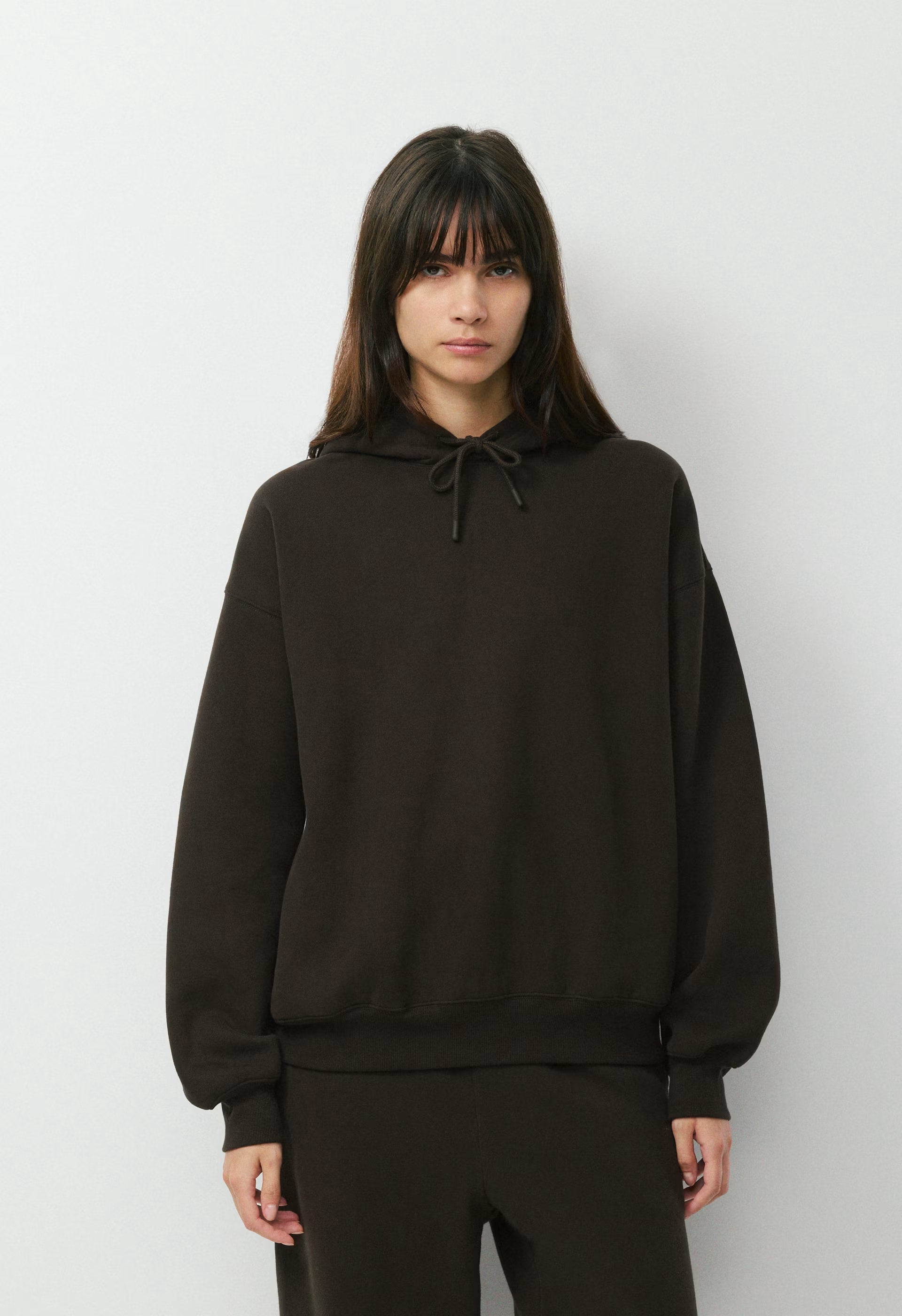 Cozy Sweatfleece Mega Hoodie - CACAO NIB BROWN