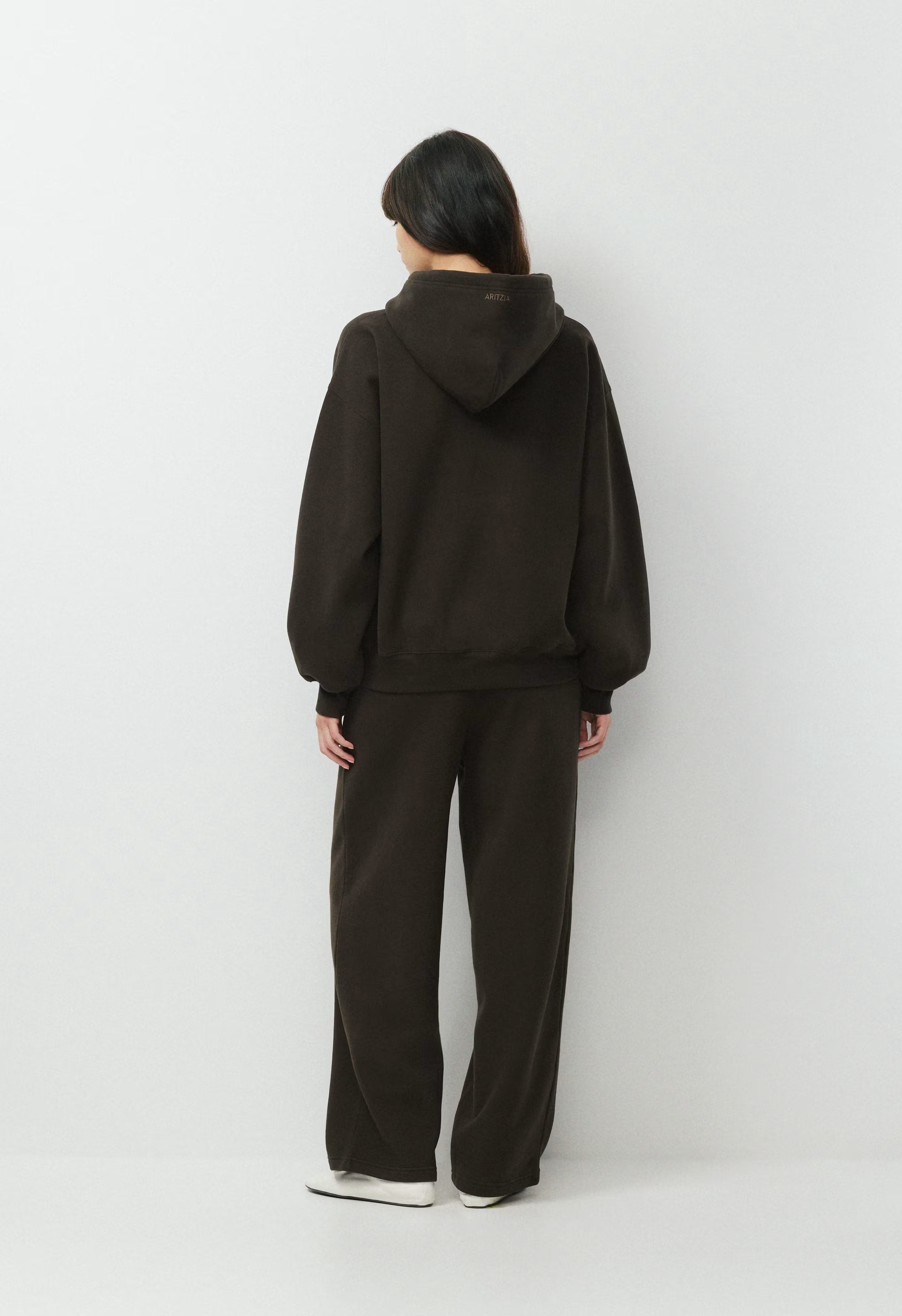 Cozy Sweatfleece Mega Hoodie - CACAO NIB BROWN