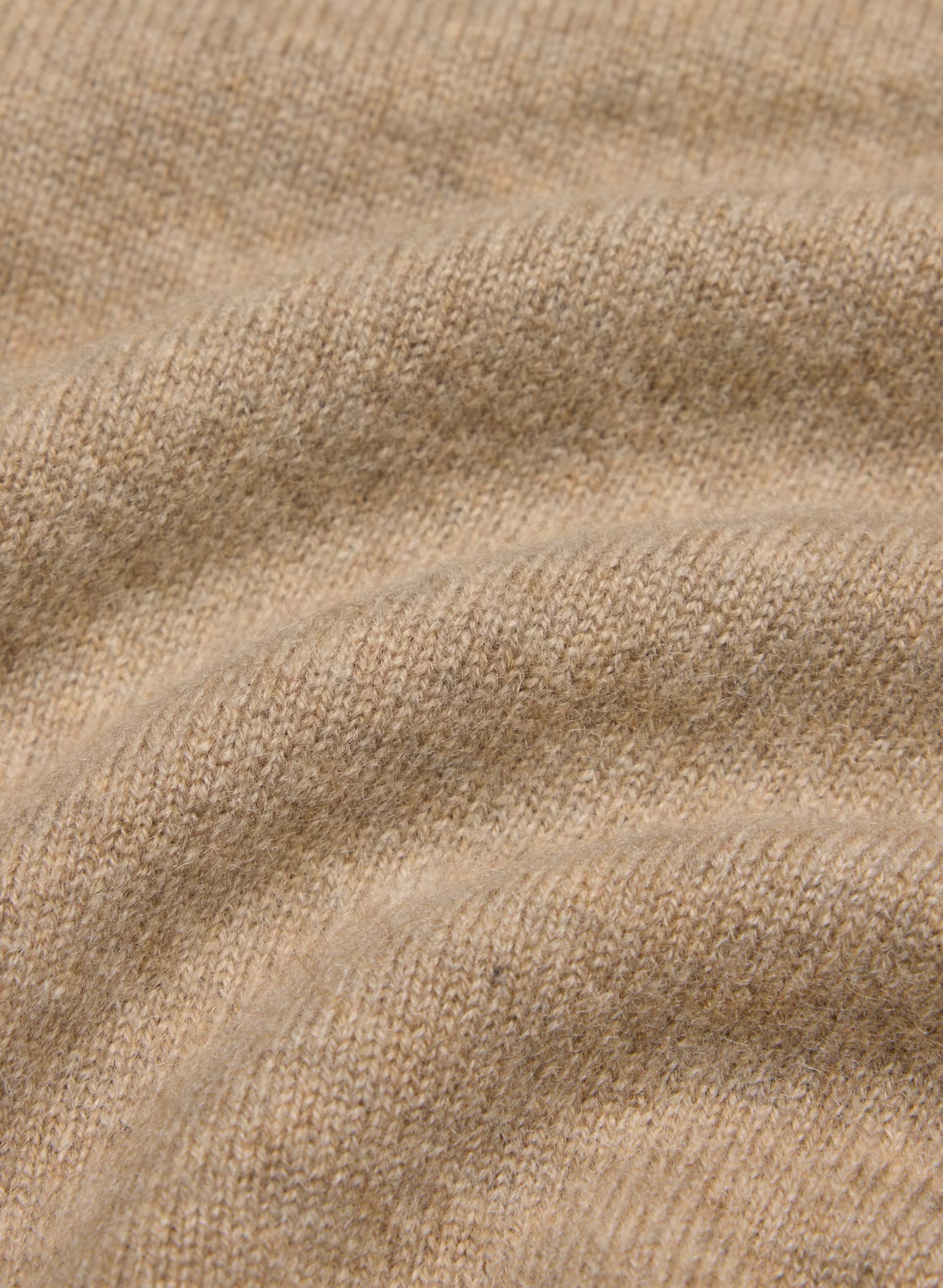 Bare Cashmere Showcase Sweater - HEATHER NOMAD TAUPE