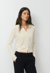 Bare Cashmere Foundation Cardigan - SEASIDE CREAM