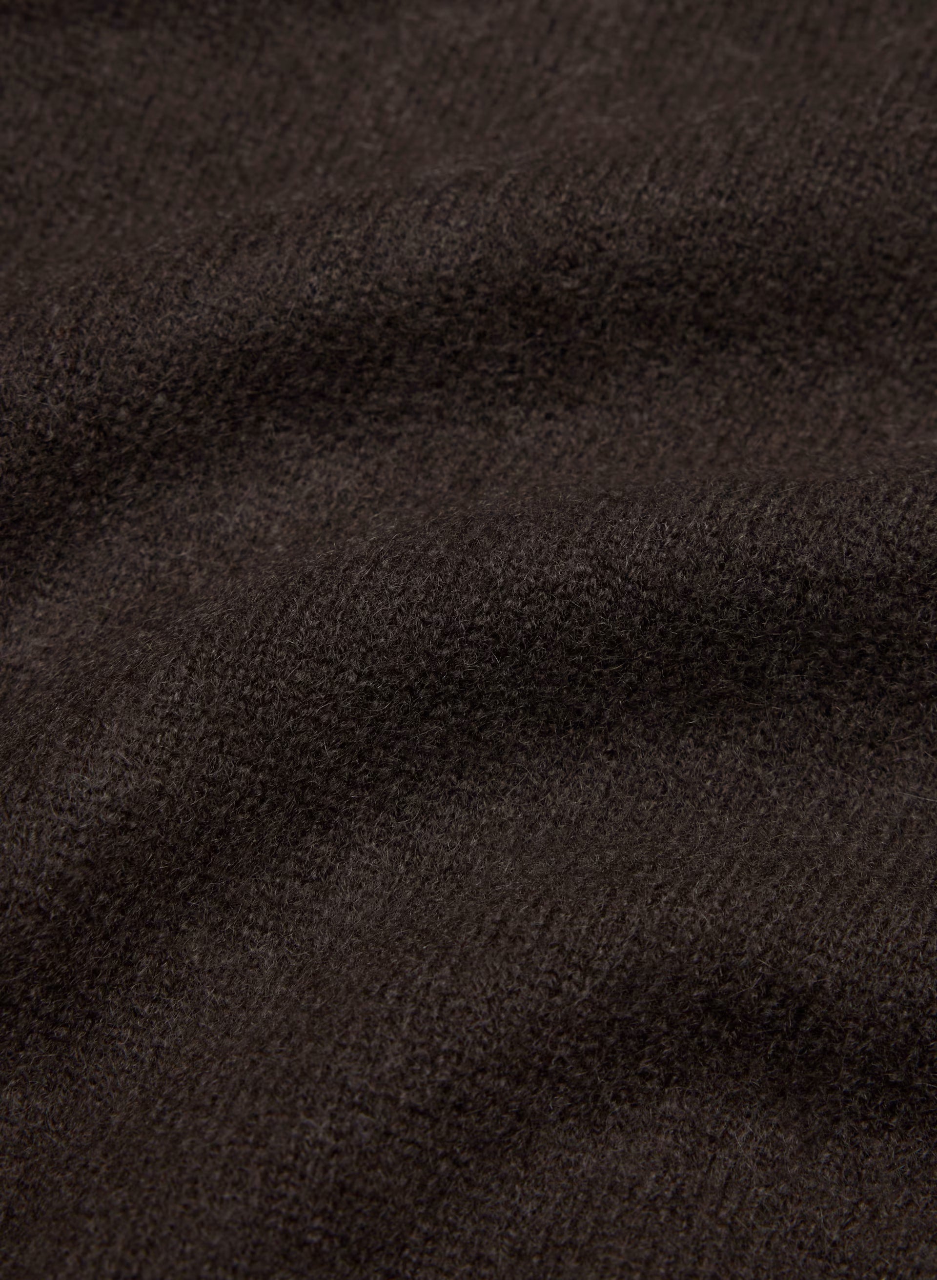 Bare Cashmere Foundation Cardigan - CACAO NIB BROWN