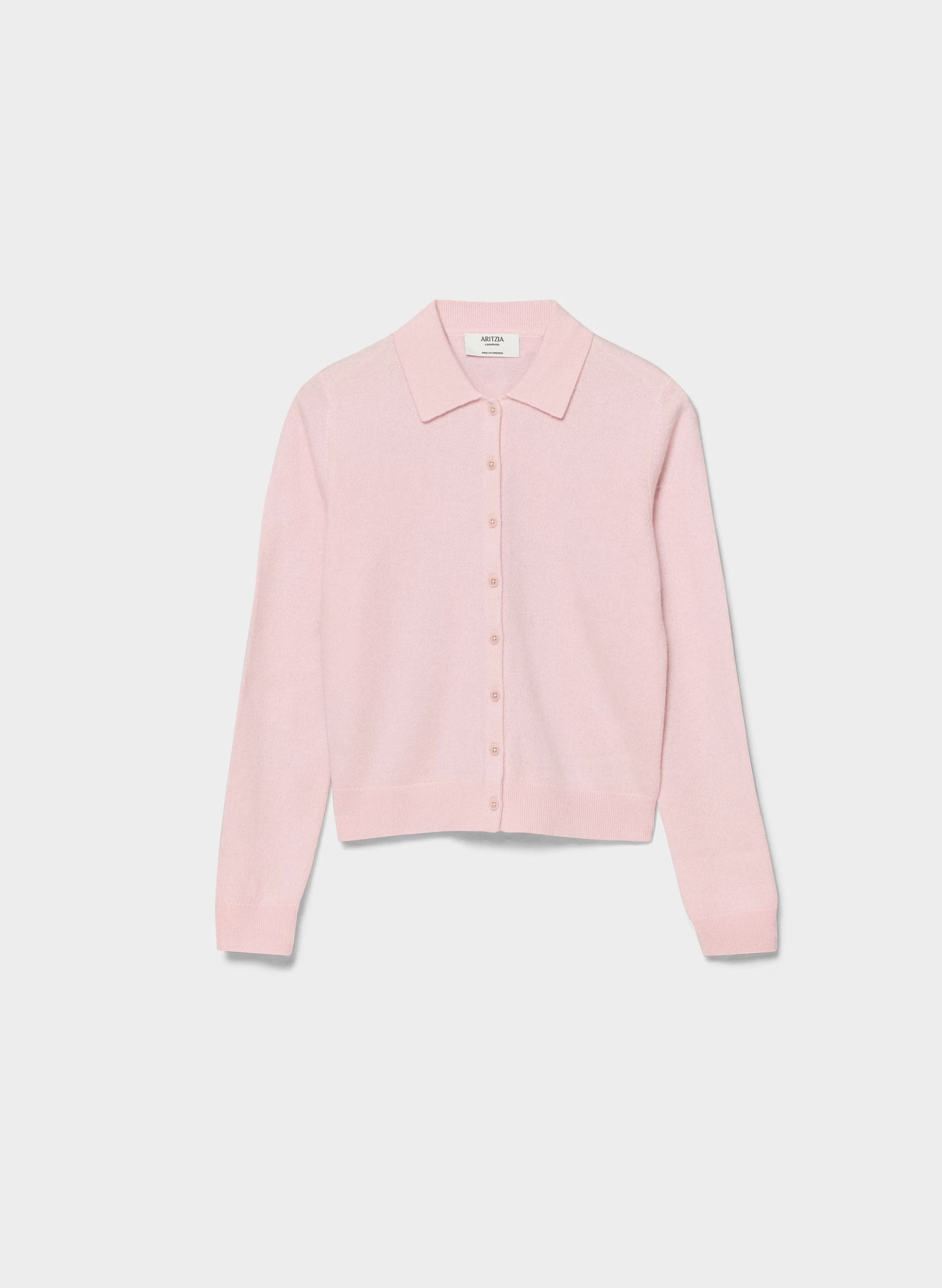 Bare Cashmere Foundation Cardigan - MAGNOLIA