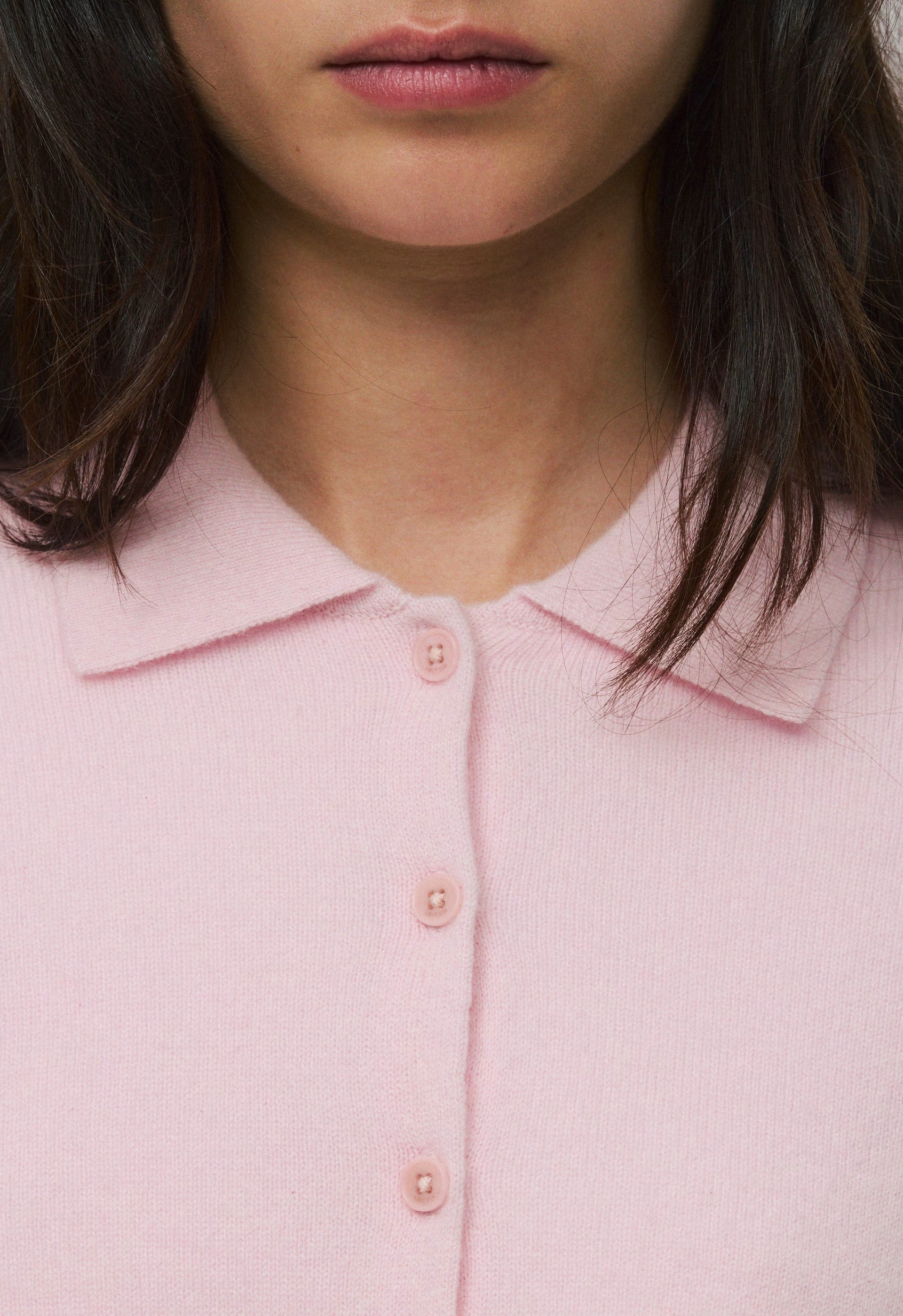 Bare Cashmere Foundation Cardigan - MAGNOLIA