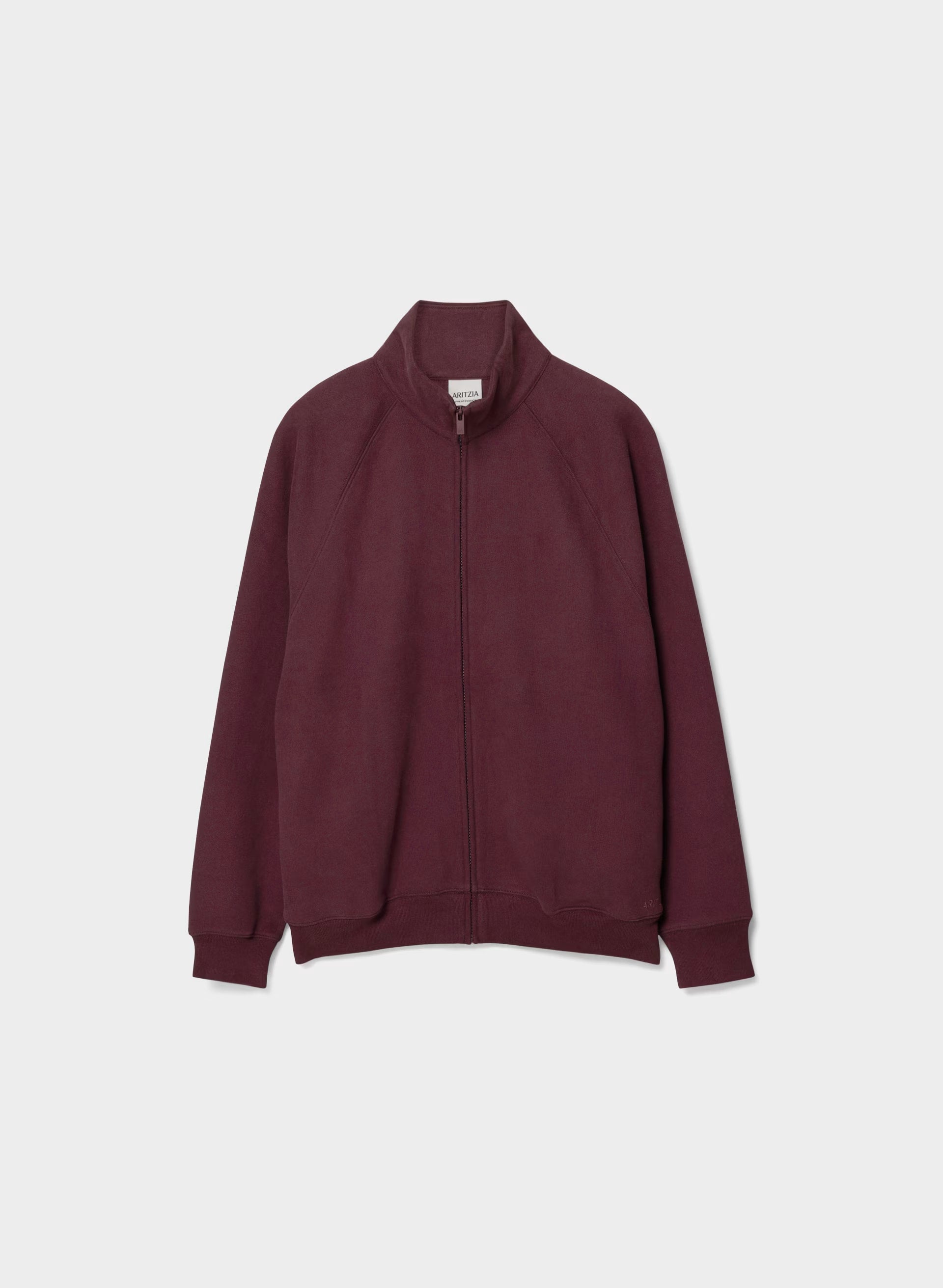 Cozy Sweatfleece Mega Raglan™ Zip-Up - GALA PLUM