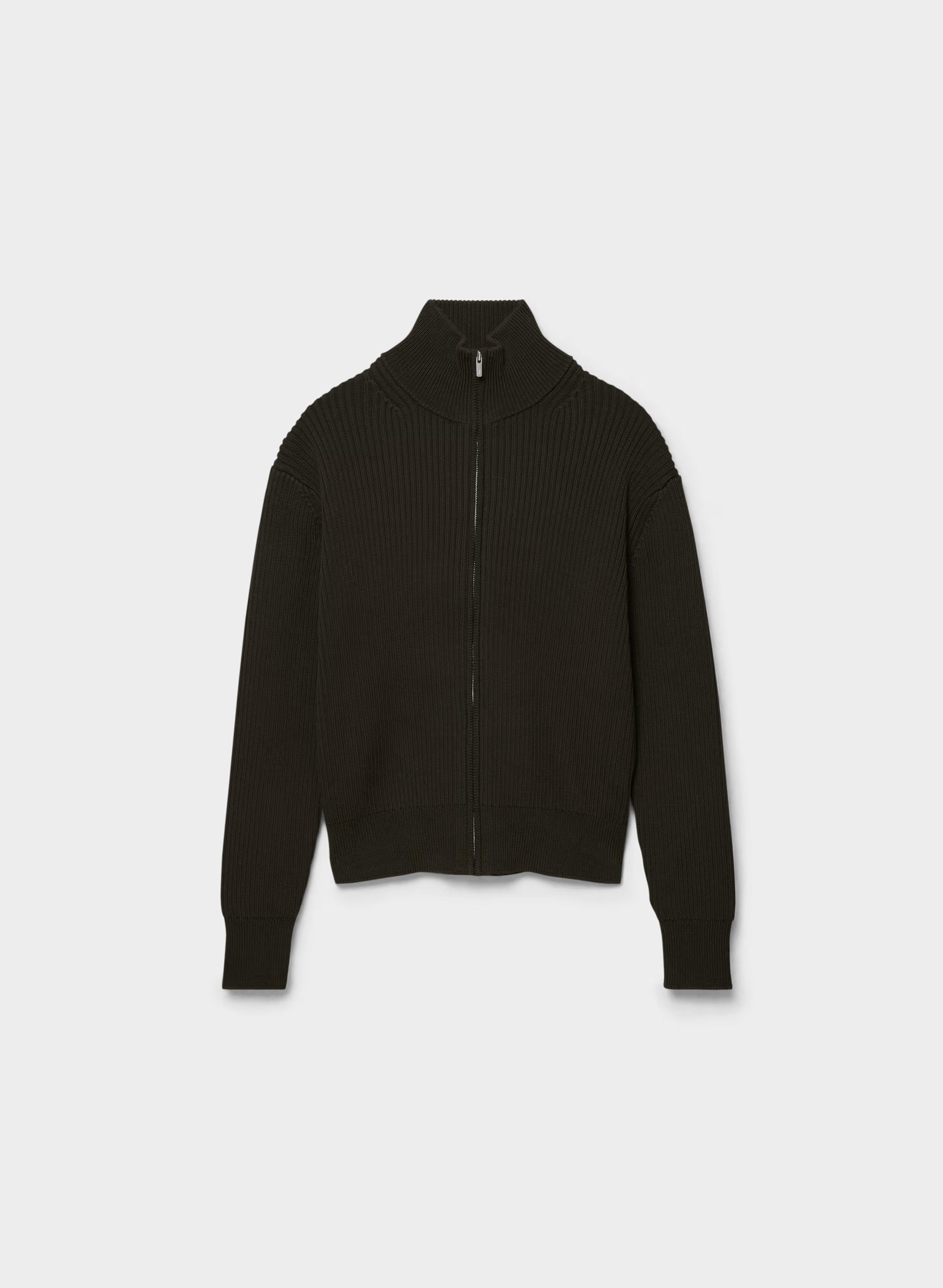Riata Zip-Up - CACAO NIB BROWN