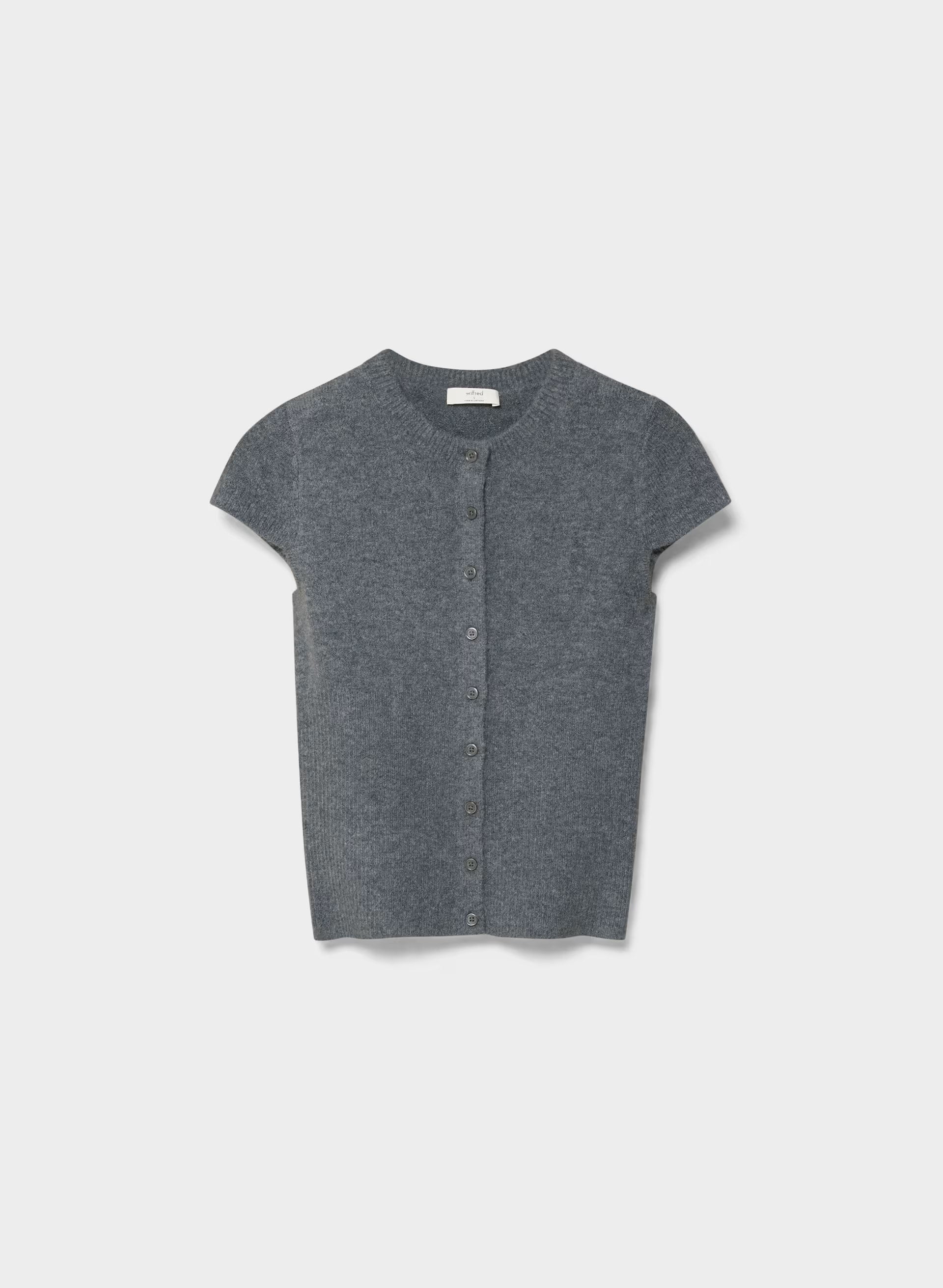 SoftSpoke™ Canter Cardigan - HEATHER DARK GREY