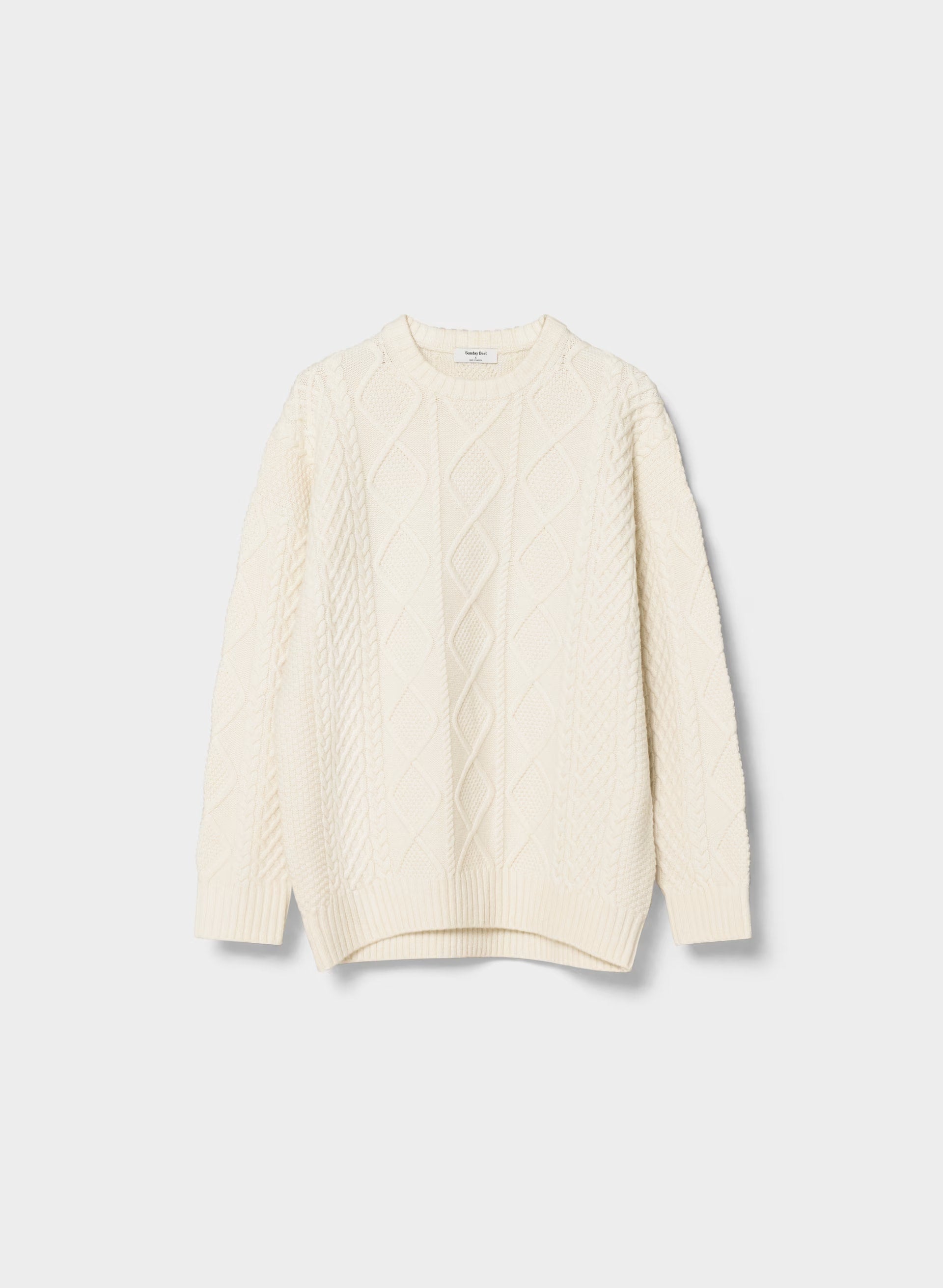Peggy Sweater - WHISPER WHITE