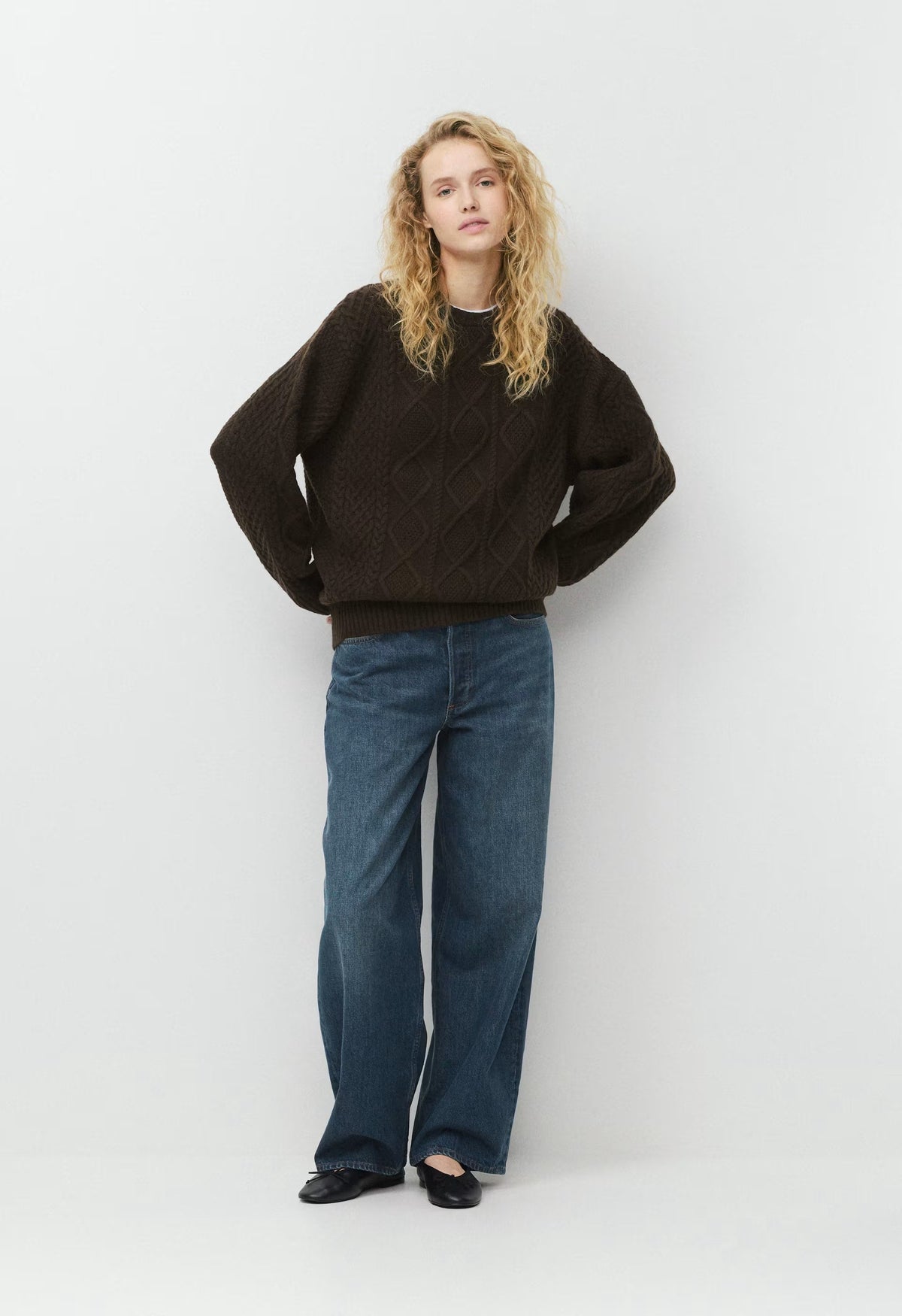 Peggy Sweater - CACAO NIB BROWN