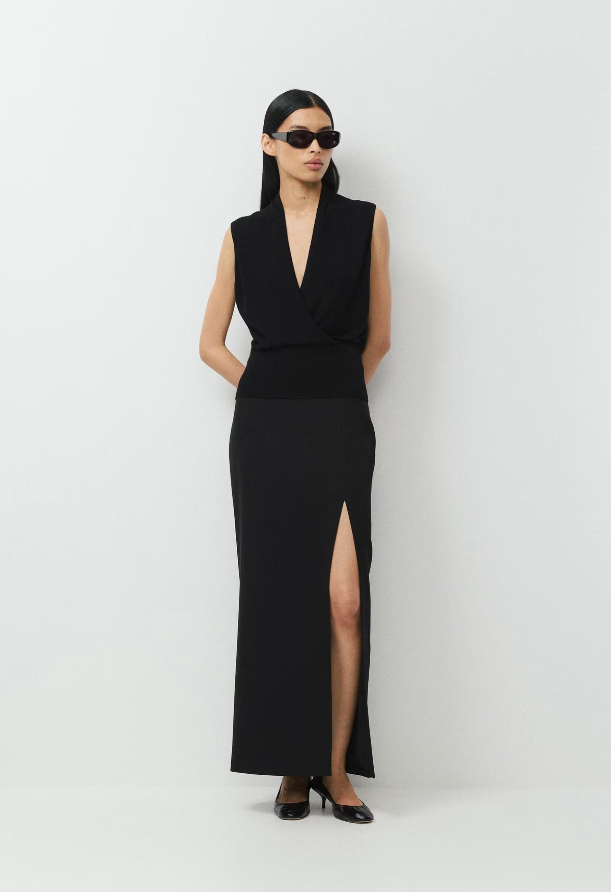 Vicinity Top - Wonder Yarn - BLACK